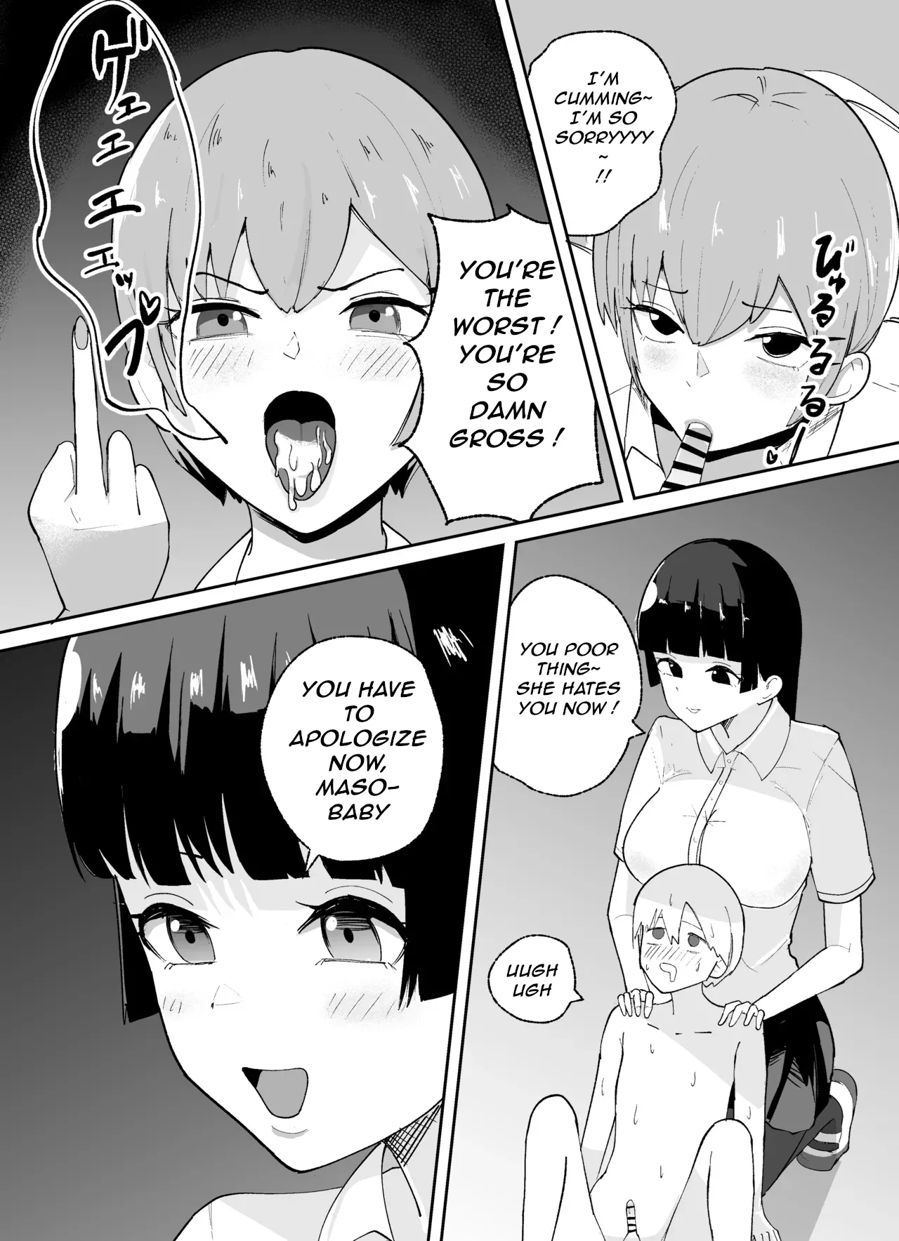 How to Discipline Small-dicked Men ~ Tanshou Danshi no Shitsukekata EN page 40 original parody - big breasts chastity belt hentai manga - read online free