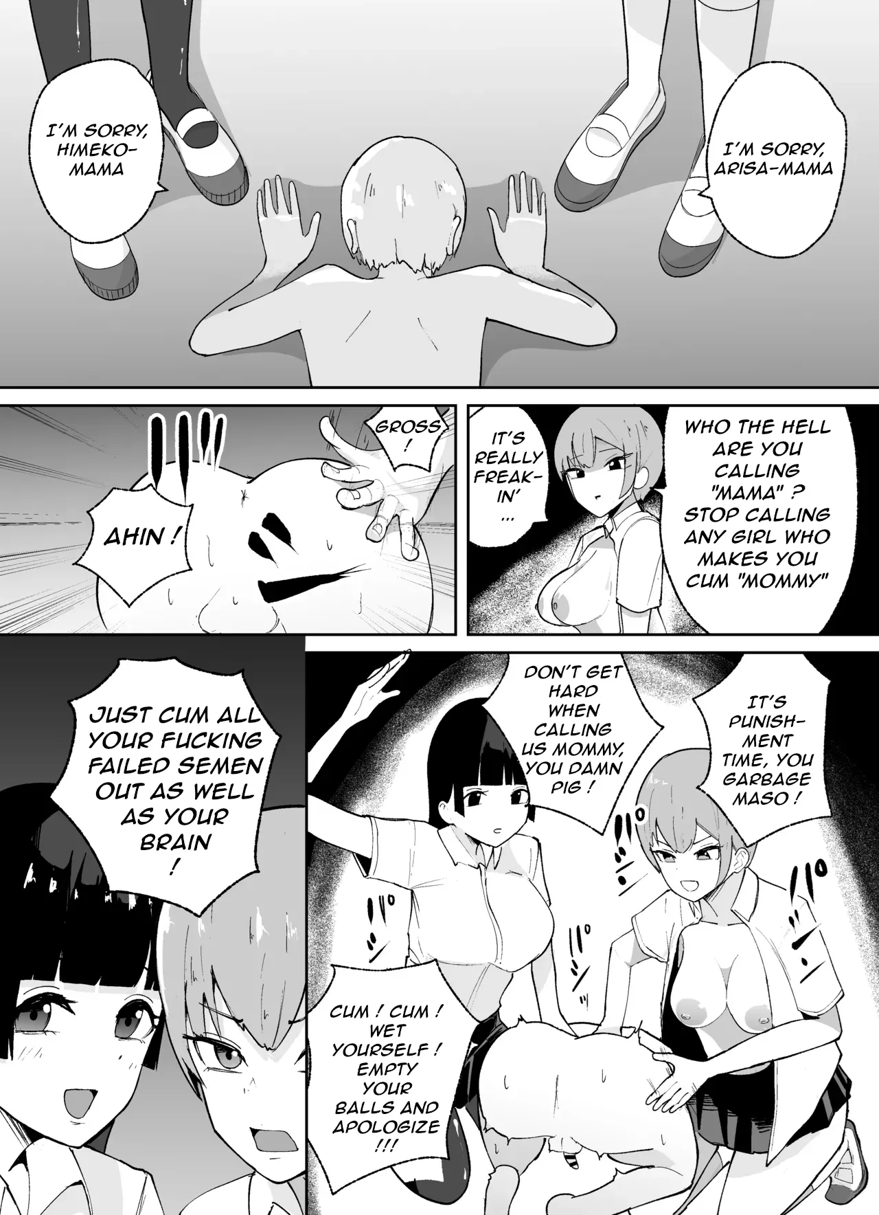 How to Discipline Small-dicked Men ~ Tanshou Danshi no Shitsukekata EN page 41 original parody - sole male paizuri hentai manga - read online free