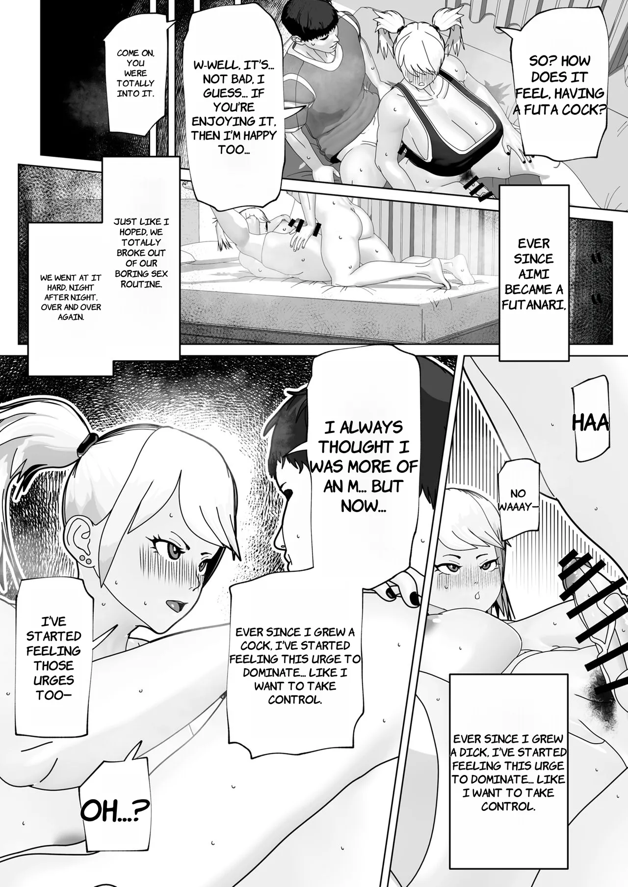 Futanari Subscription - ENGLISH AI TRANSLATED page 25 original parody - sole male rough translation hentai manga - read online free