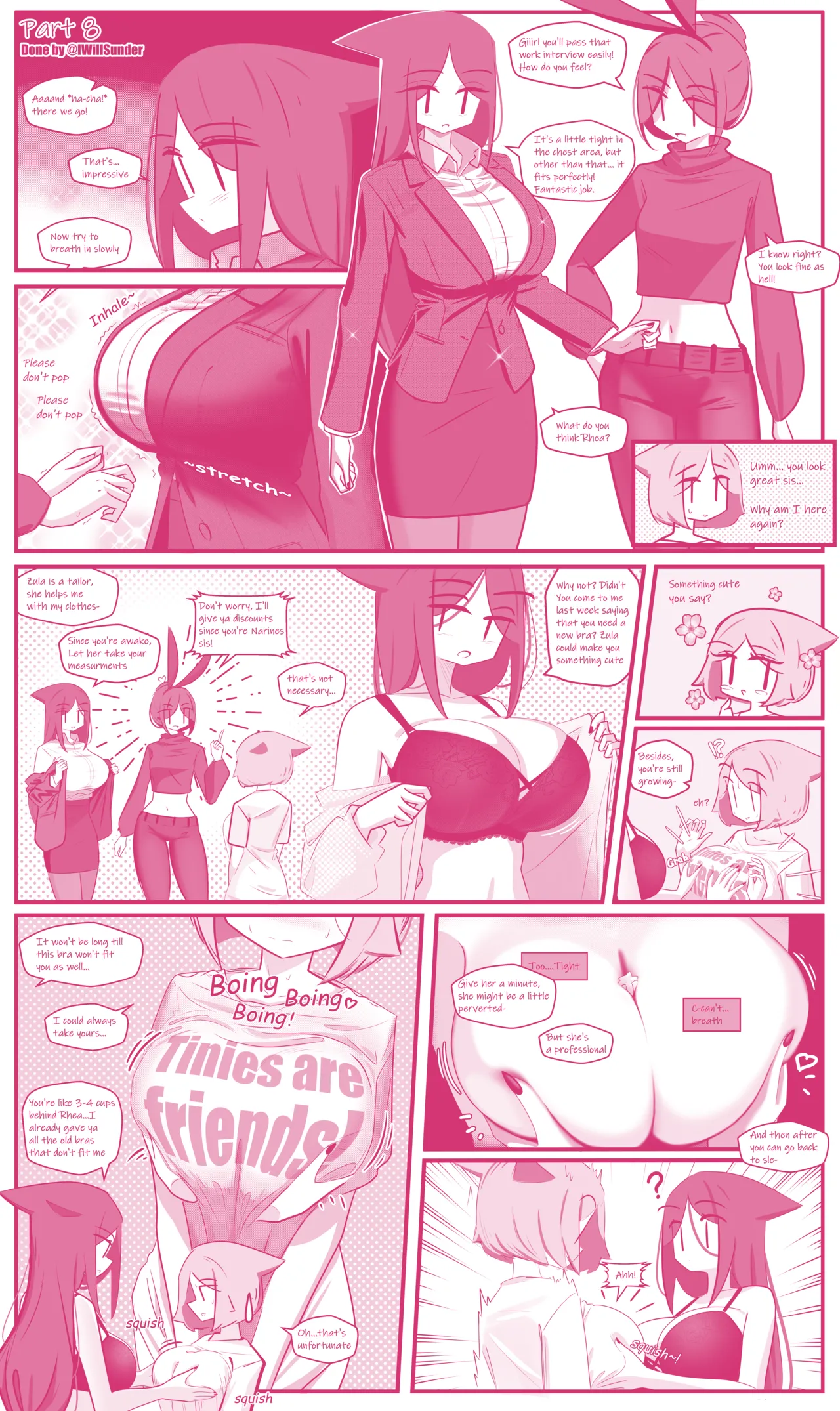 An offer + An offer 2 you! page 14 original parody - shrinking big breasts hentai manga - read online free