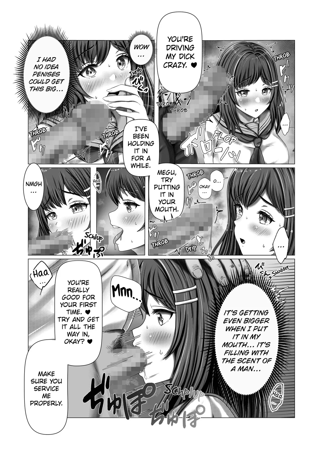 Chikan Oji-san Choukyou Nikki | Being Molested and Trained by an Old Man. page 22 original parody - big breasts glasses hentai manga - read online free