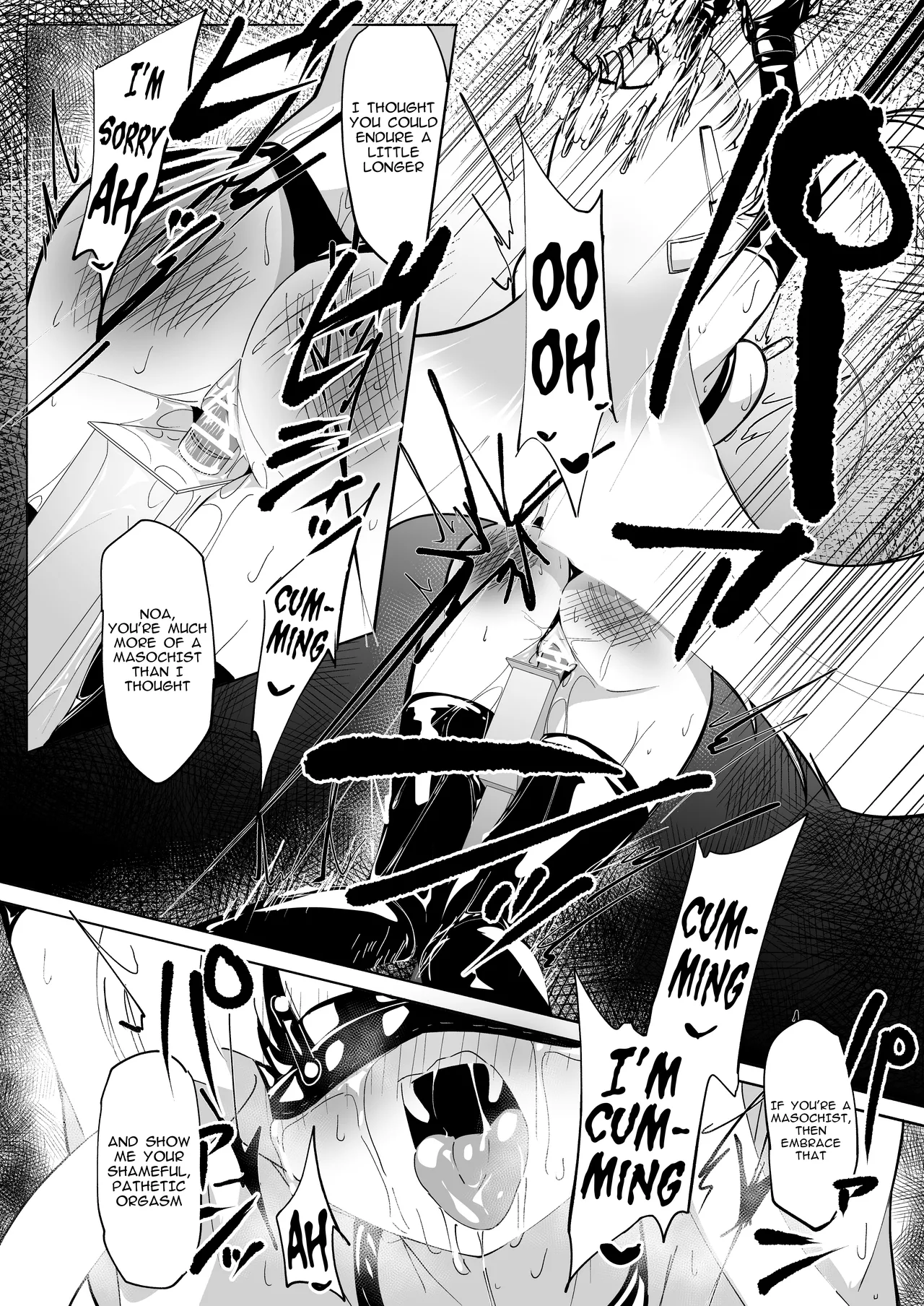 Ushio Choukyou | Ushio Training page 19 featuring noa ushio blue archive parody - blindfold collar hentai manga - read online free