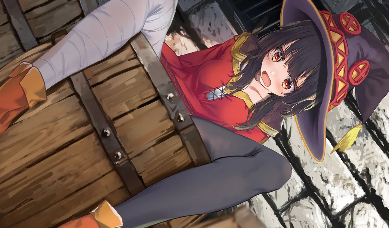Megumin 6~10 page 199 featuring megumin kono subarashii sekai ni syukufuku o parody - slime mosaic censorship hentai manga - read online free