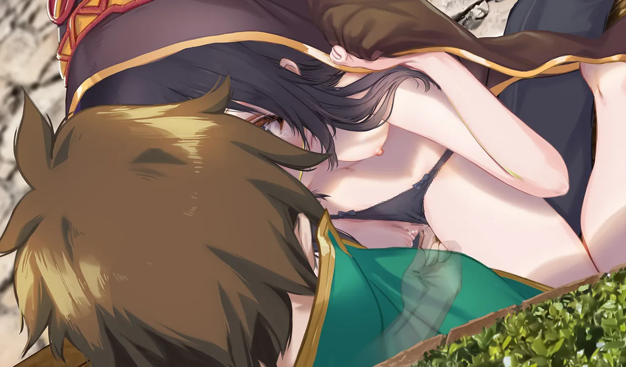 Megumin 6~10 page 97 featuring megumin kono subarashii sekai ni syukufuku o parody - slime mosaic censorship hentai manga - read online free