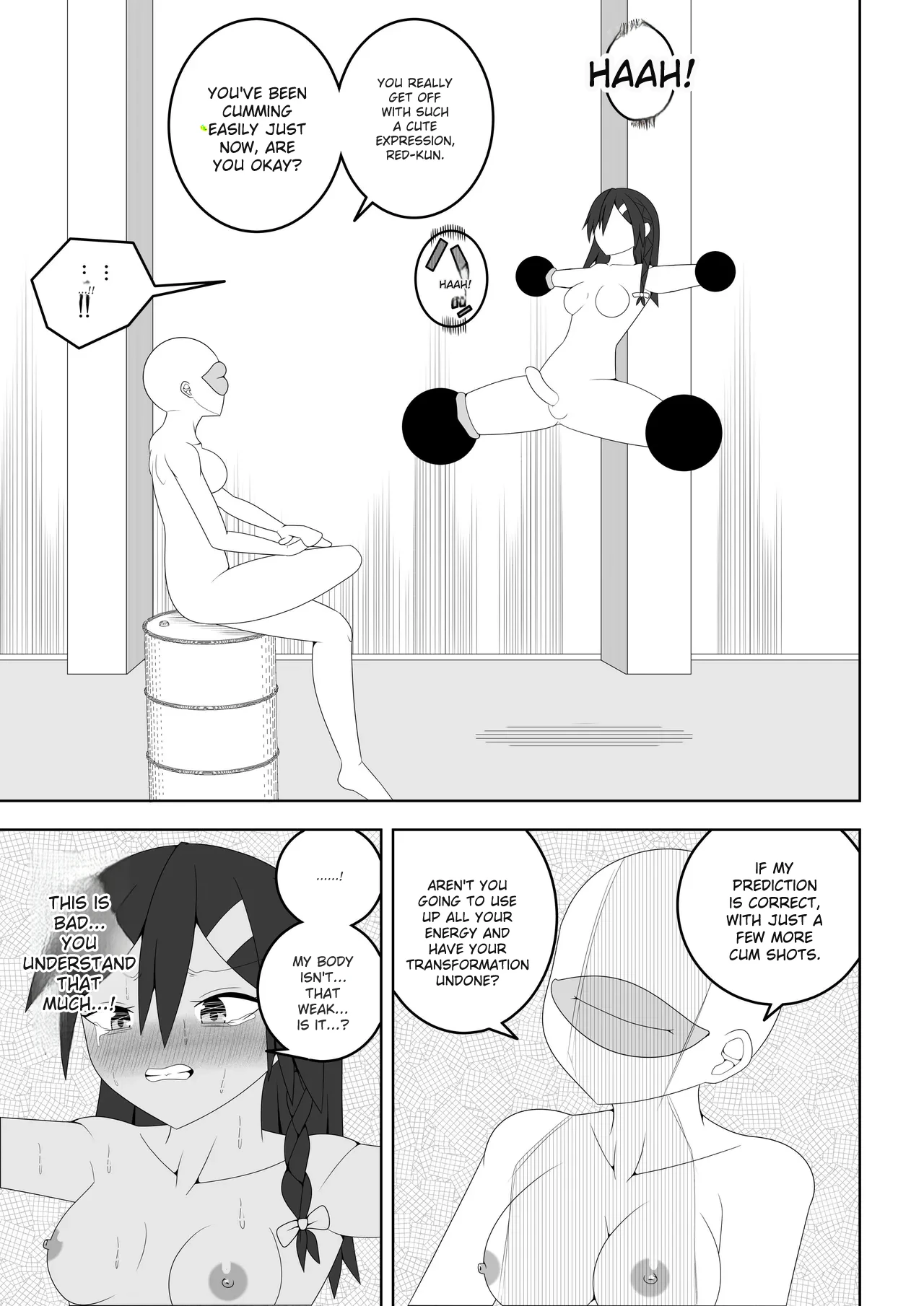 Futanari Sentai Futanarinjaa ~Reddo_vs_PeroQ~ - Page 40