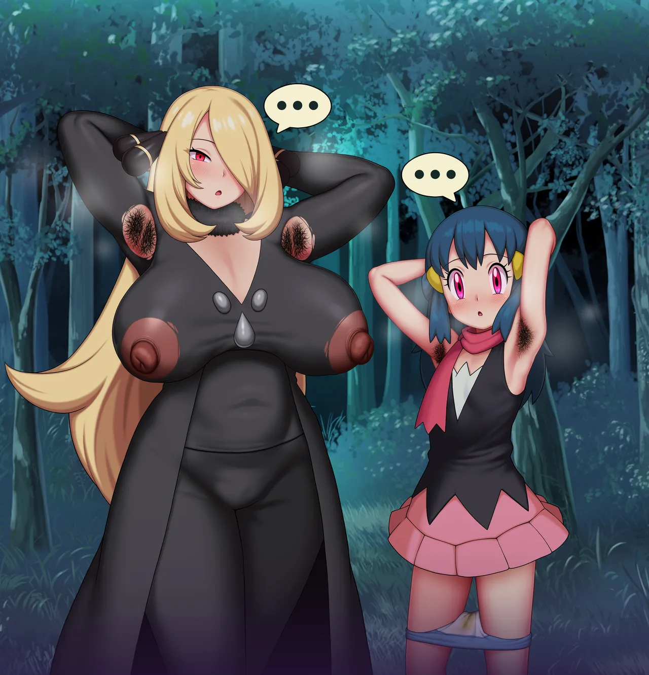 ABふ雷 page 155 featuring iono pokemon parody - big breasts piercing hentai manga - read online free