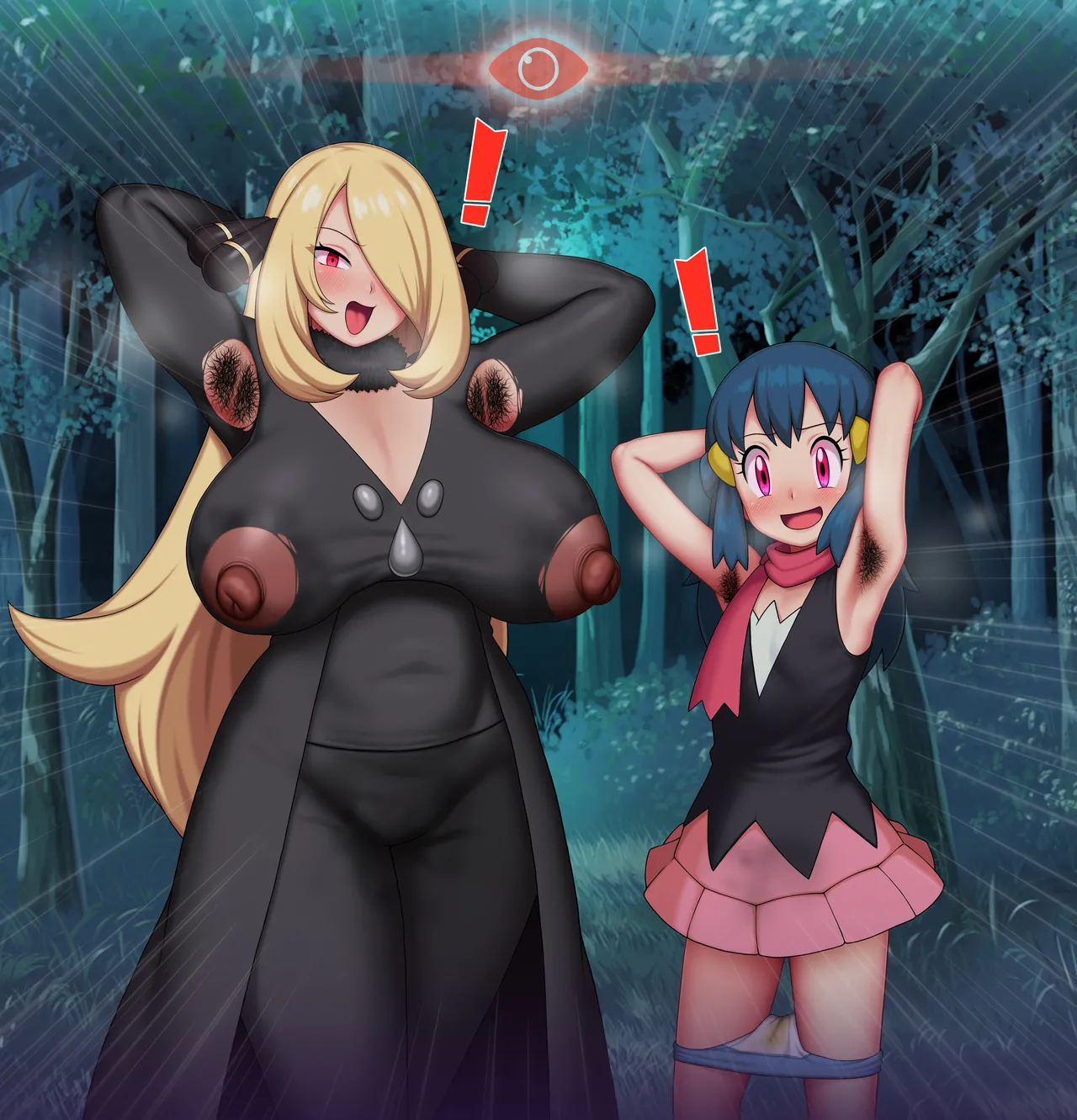 ABふ雷 page 156 featuring iono pokemon parody - big breasts piercing hentai manga - read online free