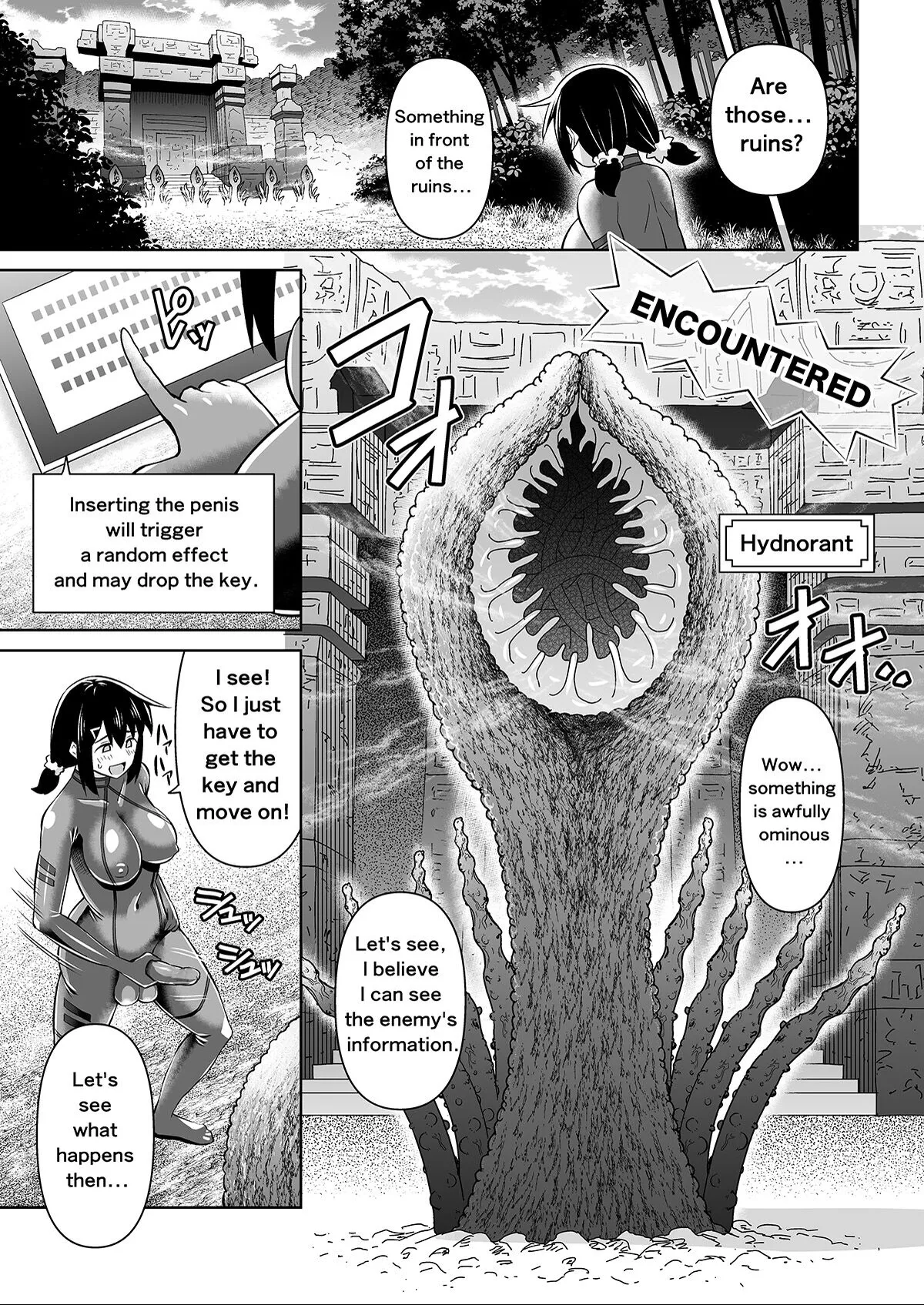 Futanari Maki-chan VR Game Edition page 10 original parody - futanari uncensored hentai manga - read online free