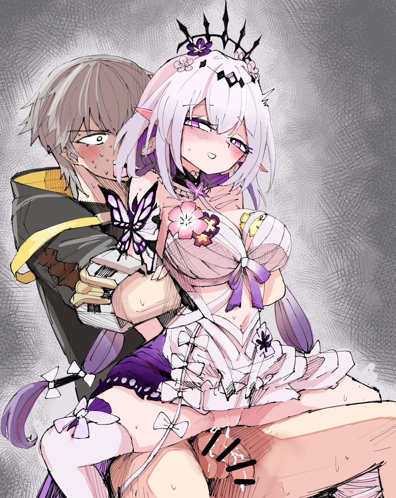 キャストリス page 28 featuring caelus honkai star rail parody - nakadashi x-ray hentai manga - read online free