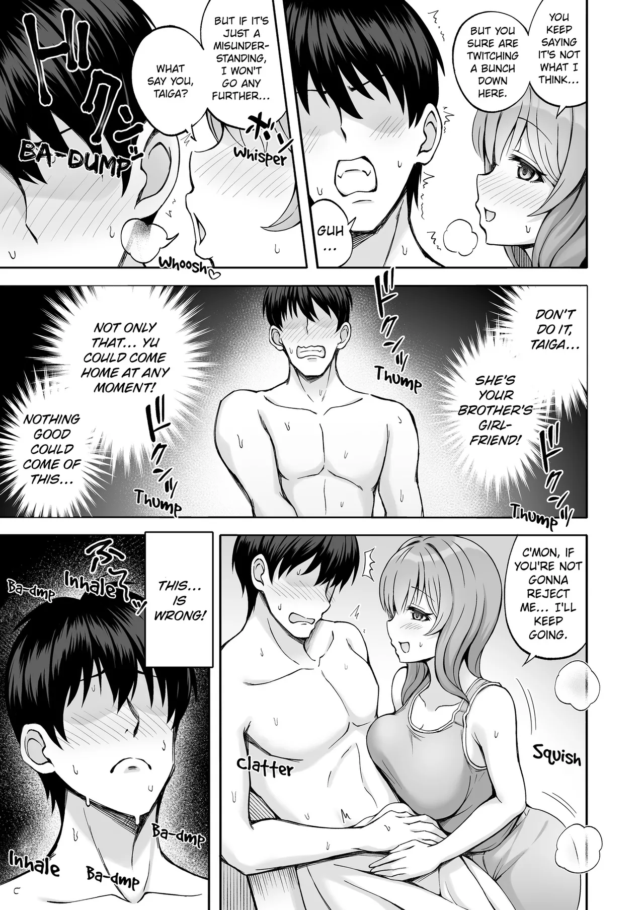 Aniki no Kanojo-san wa Yasashikute Iyashikei dakedo Nakami wa Ecchi na Hito deshita. | My Brother's Girlfriend Seems Kind and Soothing, but Is Actually a Pervert. page 14 original parody - sole female sole male hentai manga - read online free