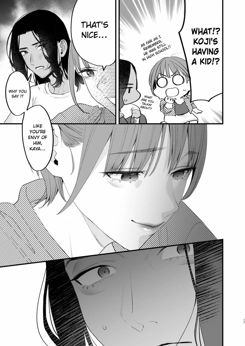 [Mushaburu (Musha Sabu)] Suki ni Nattara Dame, Nano ni -Hitozuma no Osananajimi- | I Shouldn't Fall in Love, But... -My Married Childhood Friend- [English] [ConTL] [Digital] page 17 original parody - sole female sole male hentai manga - read online free