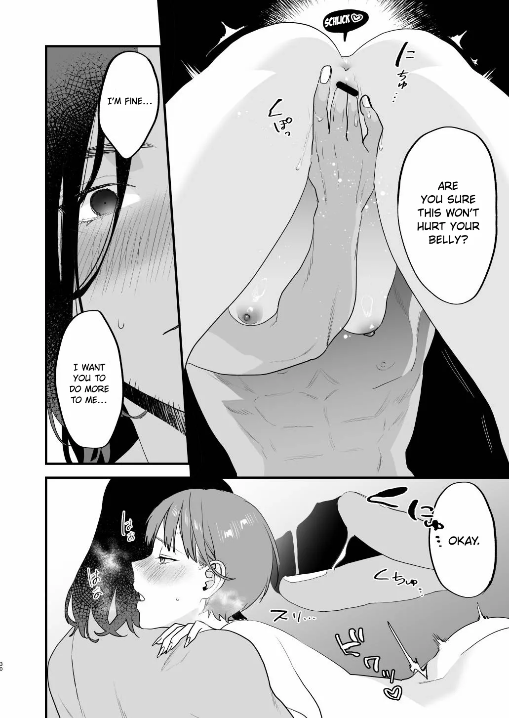 [Mushaburu (Musha Sabu)] Suki ni Nattara Dame, Nano ni -Hitozuma no Osananajimi- | I Shouldn't Fall in Love, But... -My Married Childhood Friend- [English] [ConTL] [Digital] page 30 original parody - kissing piercing hentai manga - read online free