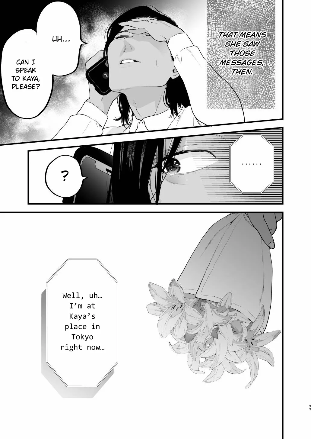 [Mushaburu (Musha Sabu)] Suki ni Nattara Dame, Nano ni -Hitozuma no Osananajimi- | I Shouldn't Fall in Love, But... -My Married Childhood Friend- [English] [ConTL] [Digital] page 97 original parody - kissing piercing hentai manga - read online free