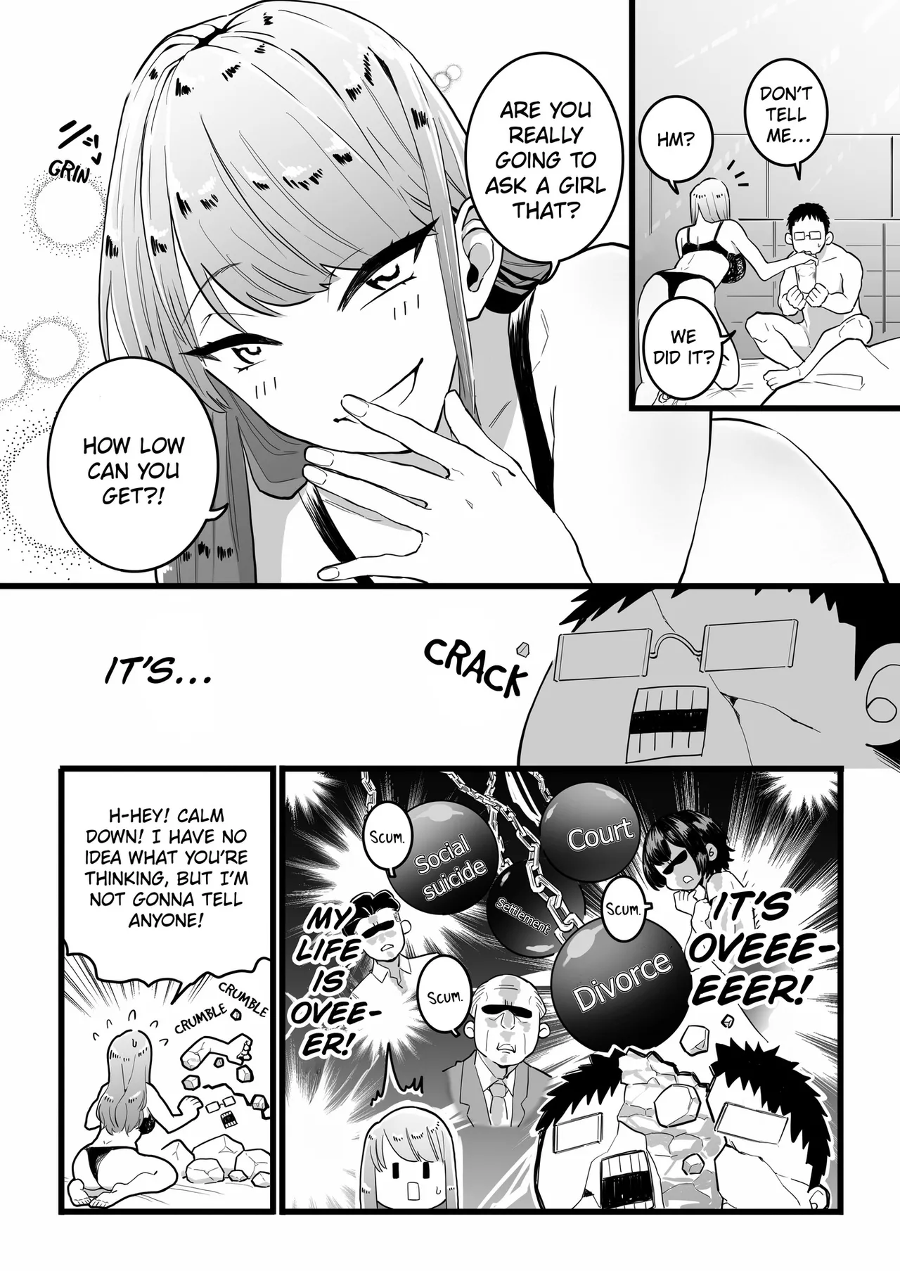 Kako ni Ichido Yatta dakedaga, Saikou ni Aishou no Ii Onna to Saikai Shita Hanashi. | Reunited With the Woman I Had the Best One-Night Stand of My Life With. page 14 original parody - kissing big breasts hentai manga - read online free
