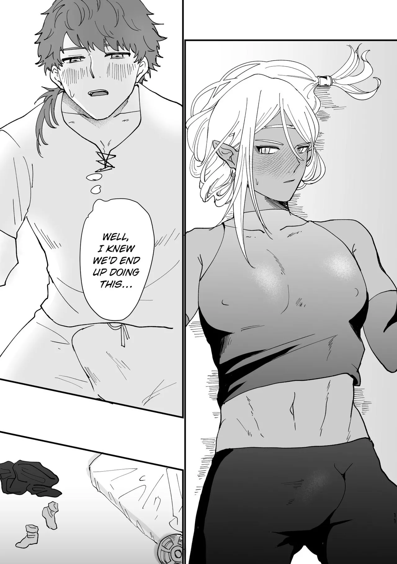 Hatsujou Elf to Dekiai Ecchi | Loving Sex With a Horny Elf. - Page 10