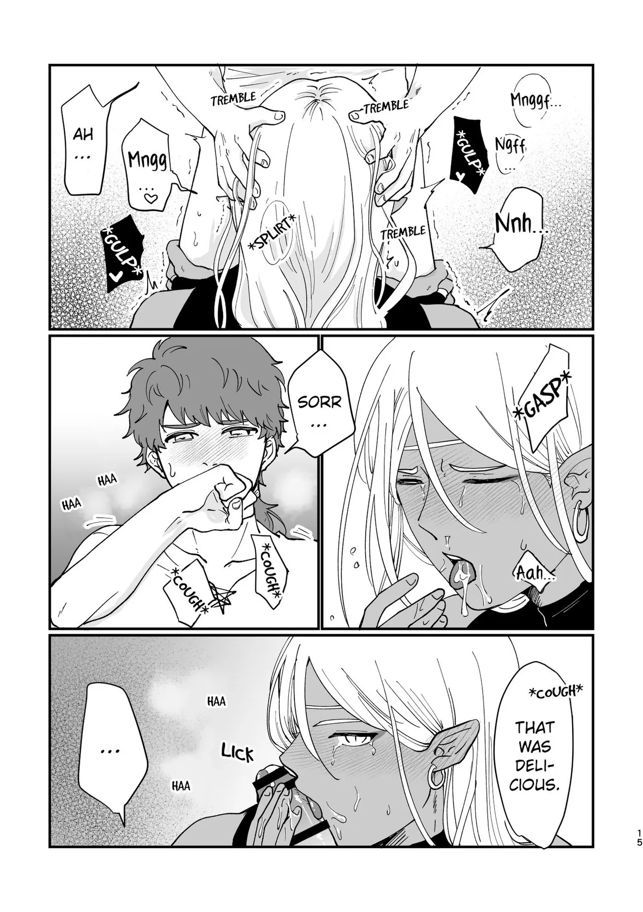 Hatsujou Elf to Dekiai Ecchi | Loving Sex With a Horny Elf. - Page 14