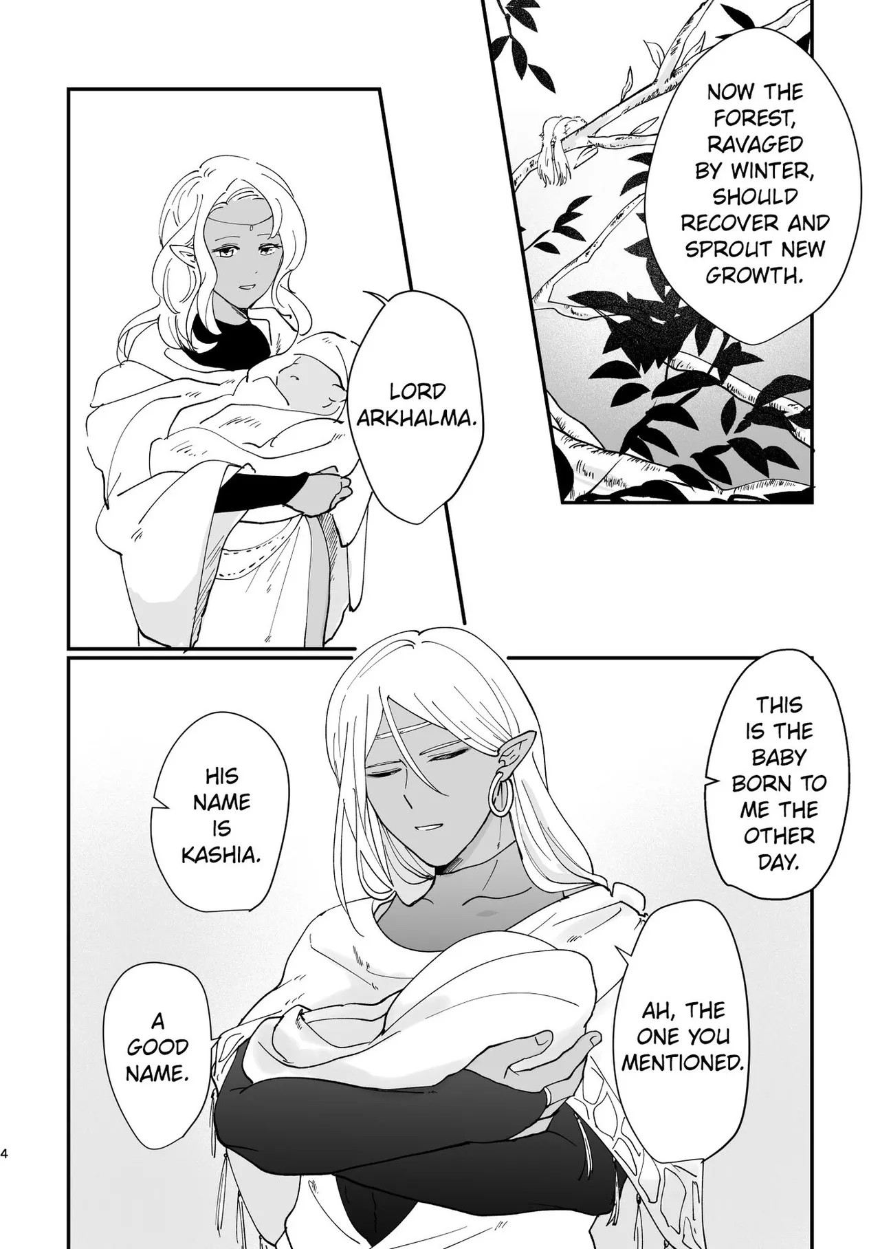 Hatsujou Elf to Dekiai Ecchi | Loving Sex With a Horny Elf. - Page 3