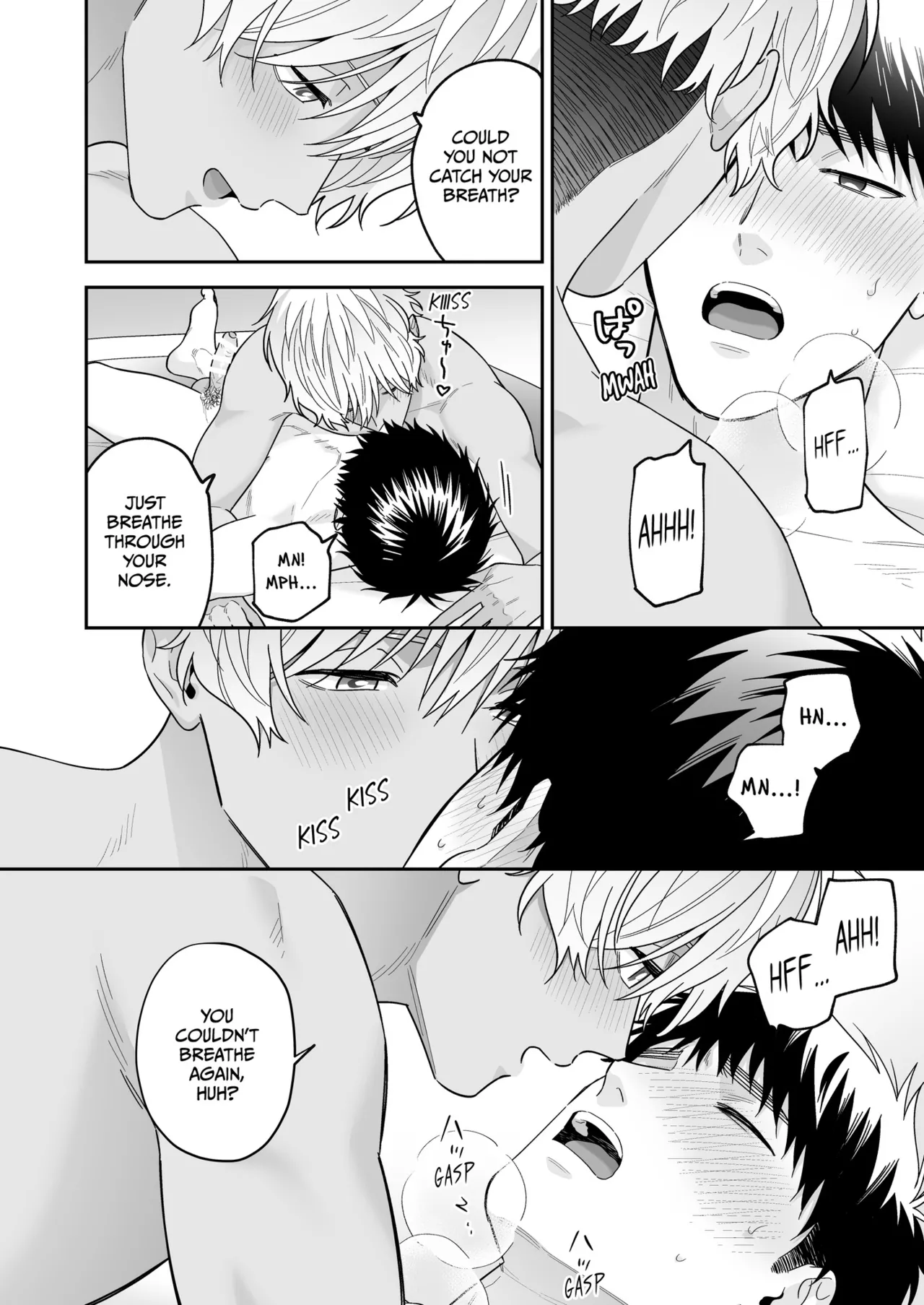 Daisuki na Shiro-kun | My Beloved Shiro page 100 original parody - handjob story arc hentai manga - read online free