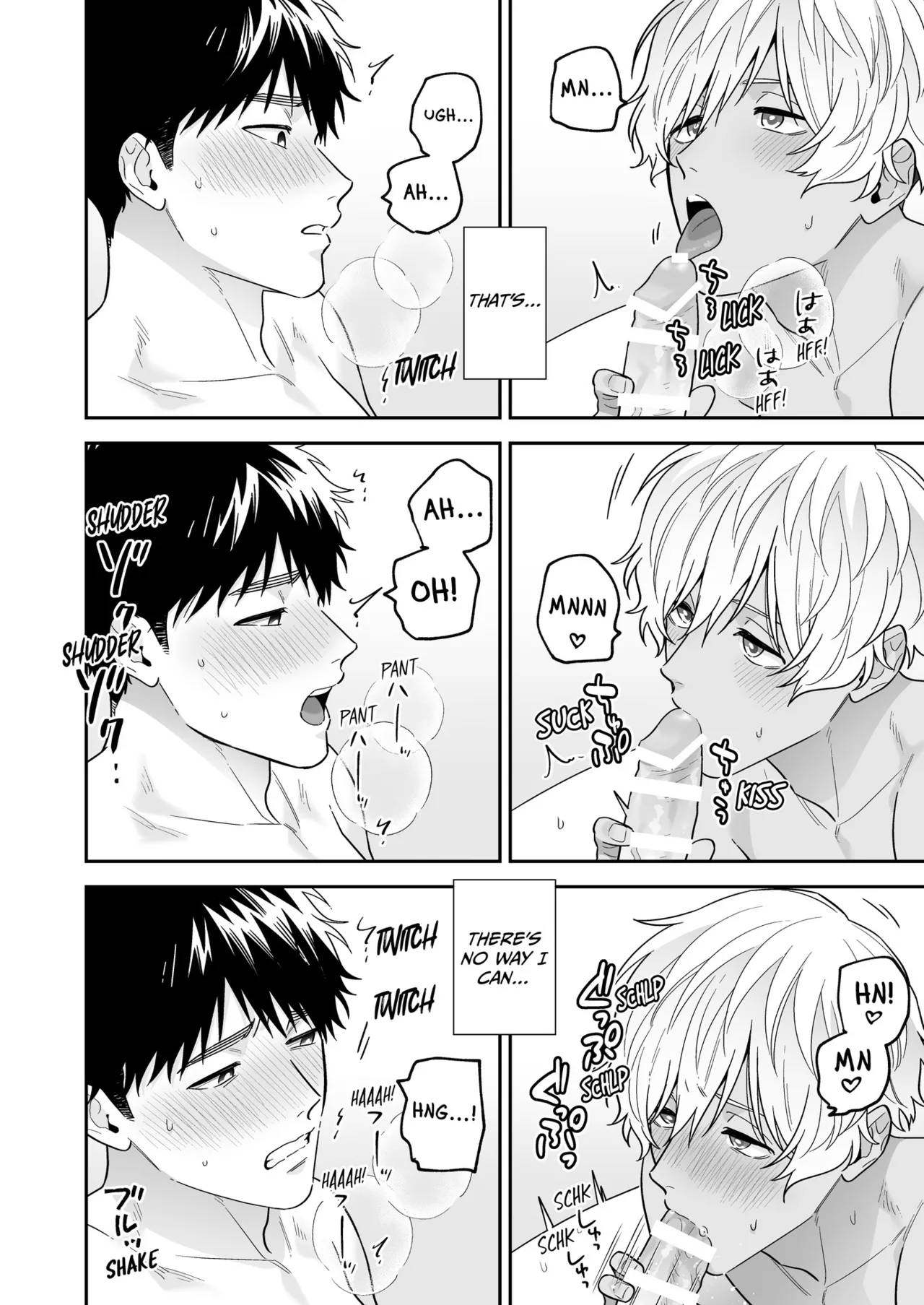 Daisuki na Shiro-kun | My Beloved Shiro page 106 original parody - multi-work series blowjob hentai manga - read online free