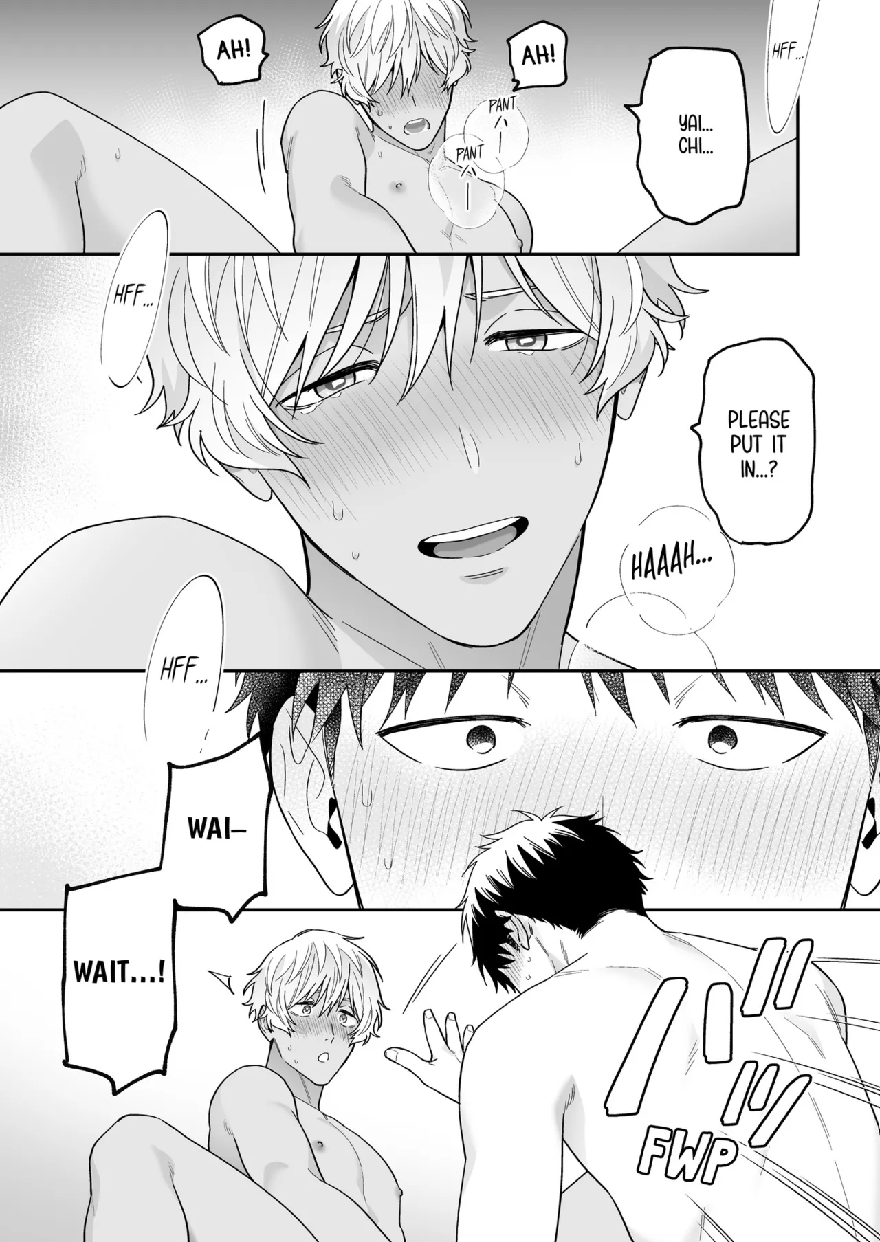 Daisuki na Shiro-kun | My Beloved Shiro page 117 original parody - multi-work series blowjob hentai manga - read online free