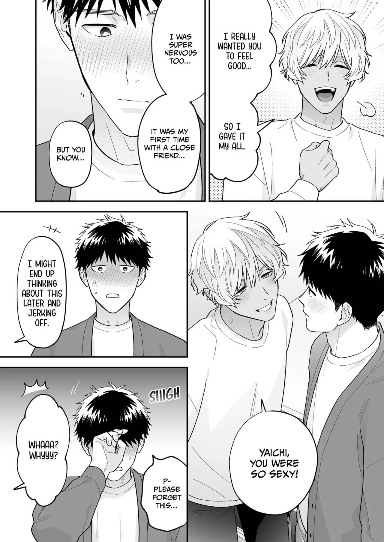 Daisuki na Shiro-kun | My Beloved Shiro page 132 original parody - handjob story arc hentai manga - read online free