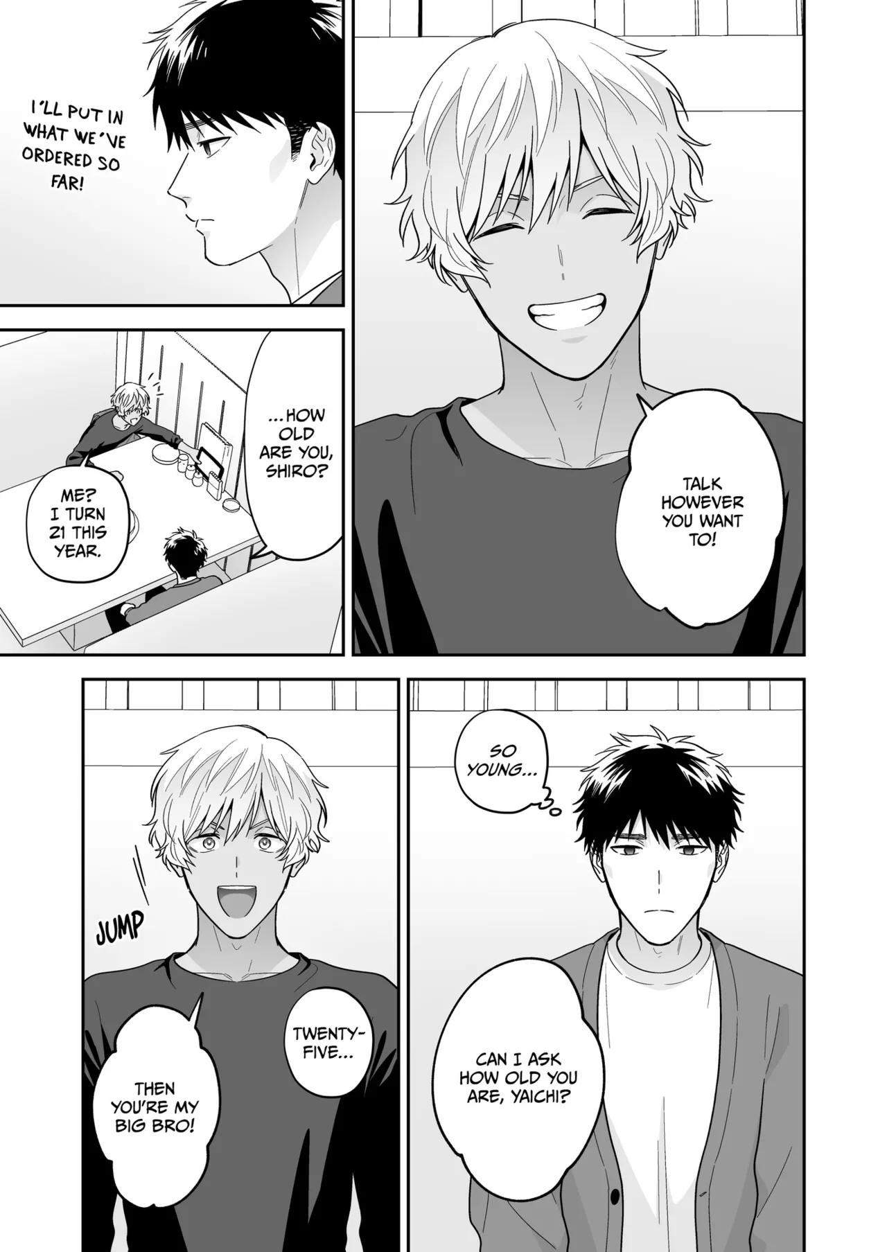 Daisuki na Shiro-kun | My Beloved Shiro page 41 original parody - handjob story arc hentai manga - read online free