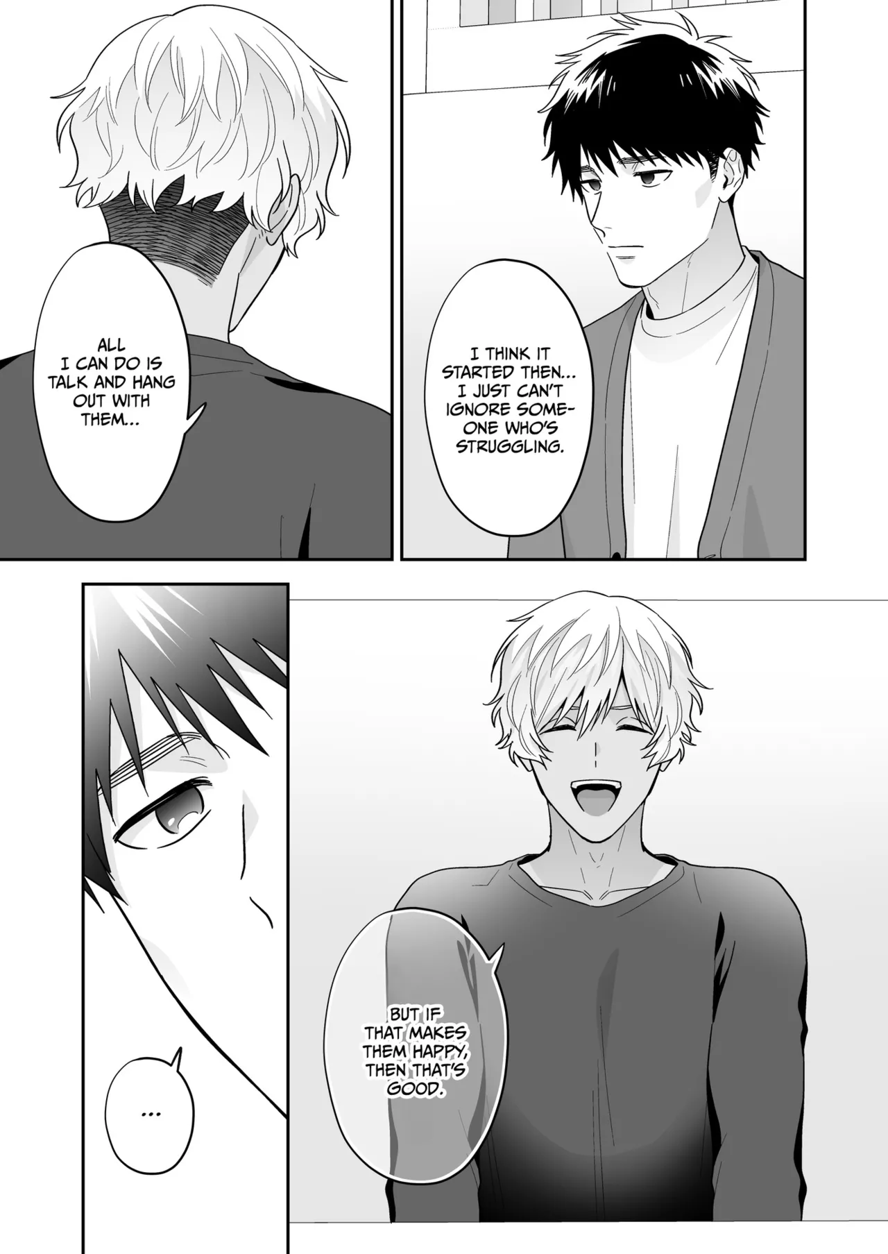 Daisuki na Shiro-kun | My Beloved Shiro page 47 original parody - handjob story arc hentai manga - read online free