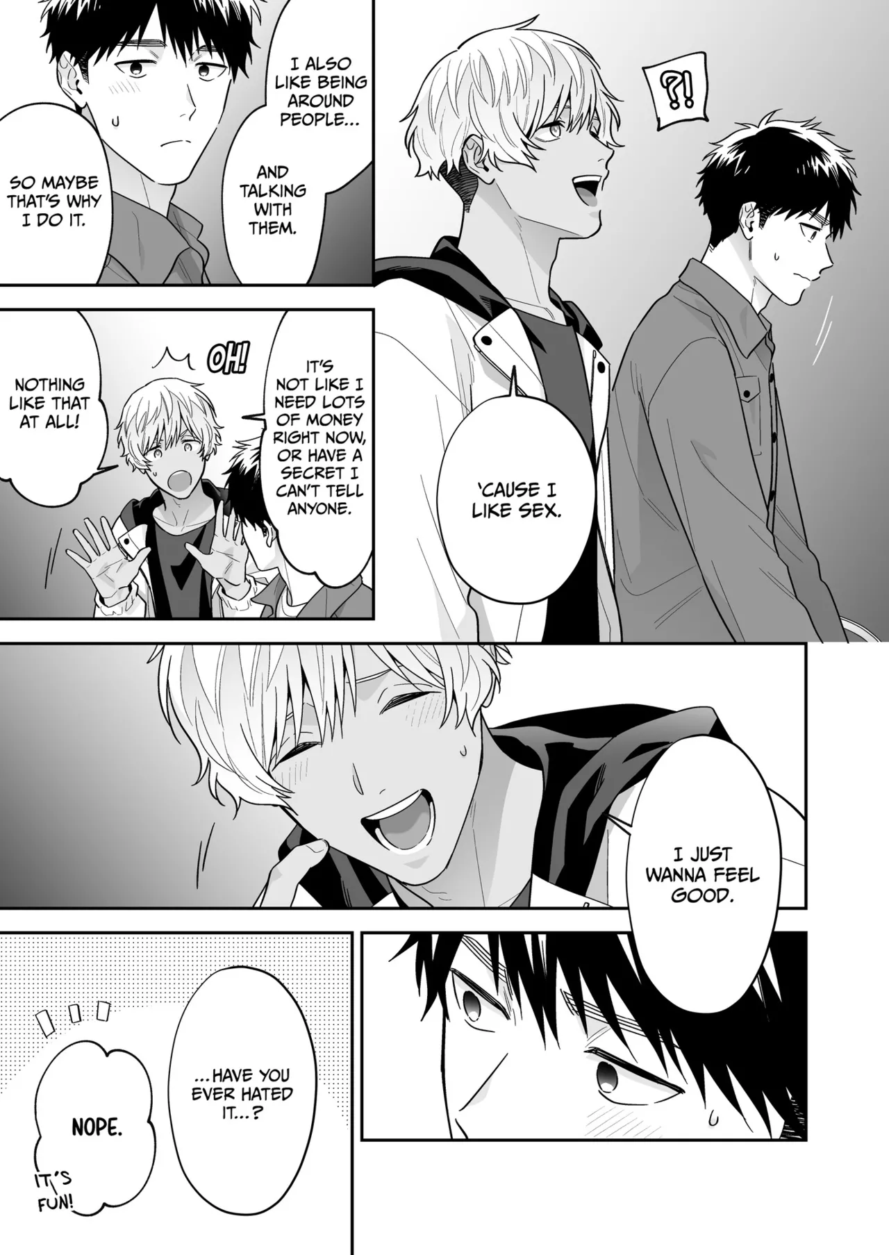 Daisuki na Shiro-kun | My Beloved Shiro page 77 original parody - handjob story arc hentai manga - read online free