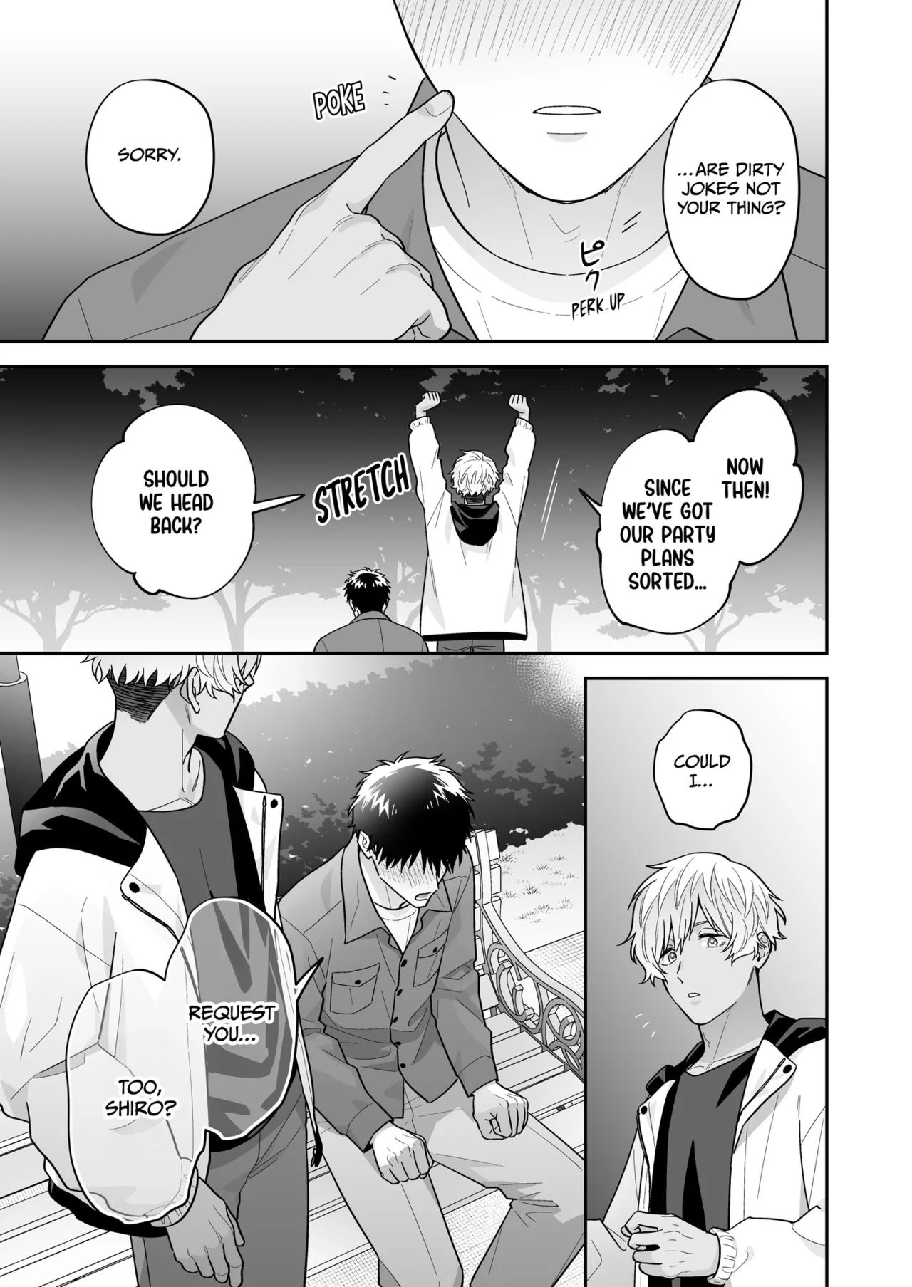 Daisuki na Shiro-kun | My Beloved Shiro page 81 original parody - handjob story arc hentai manga - read online free