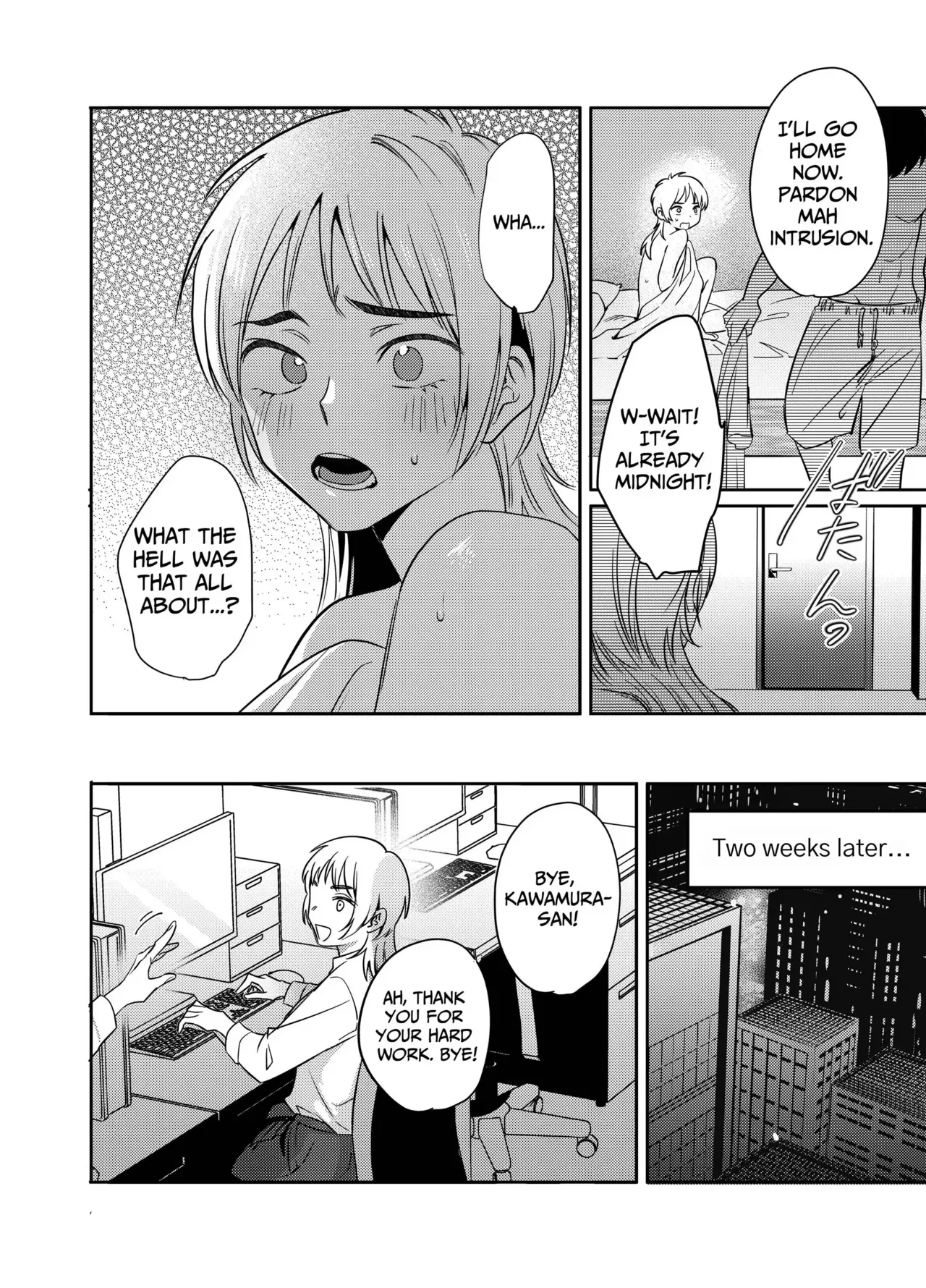 [Kuzu Taaalk (Mukimukikaki)] Kii-chan Choukyou Nikki ~Toshishita Kansai-ben Danshi wa AroThir OL o Guzzuguzu ni Ijimetai~ | Kii's Training Records ~A lady in her thirties trained by a guy with a kansai accent~ [English] [Nameless] page 27 original parody - business suit squirting hentai manga - read online free