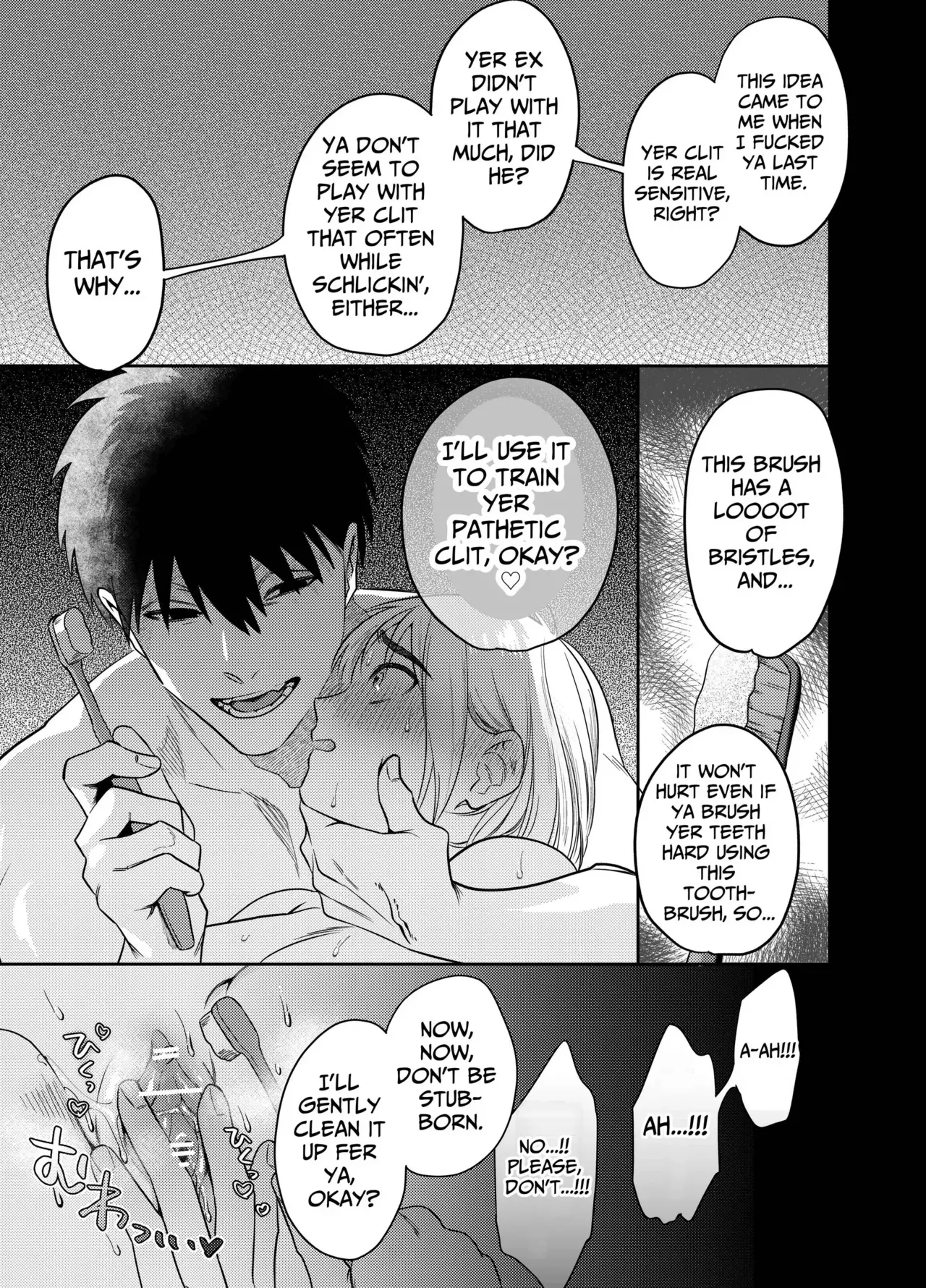 [Kuzu Taaalk (Mukimukikaki)] Kii-chan Choukyou Nikki ~Toshishita Kansai-ben Danshi wa AroThir OL o Guzzuguzu ni Ijimetai~ | Kii's Training Records ~A lady in her thirties trained by a guy with a kansai accent~ [English] [Nameless] page 44 original parody - sole female sole male hentai manga - read online free