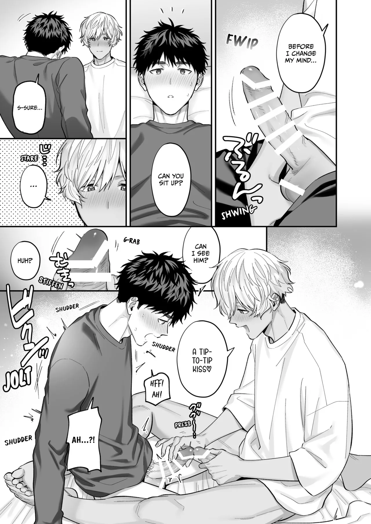 Tachi mo Dekiru Shiro-kun ni Oshiri Kaihatsu Sareru Hanashi | Shiro Can Top, Too! My Anal Training Story page 43 original parody - x-ray multi-work series hentai manga - read online free