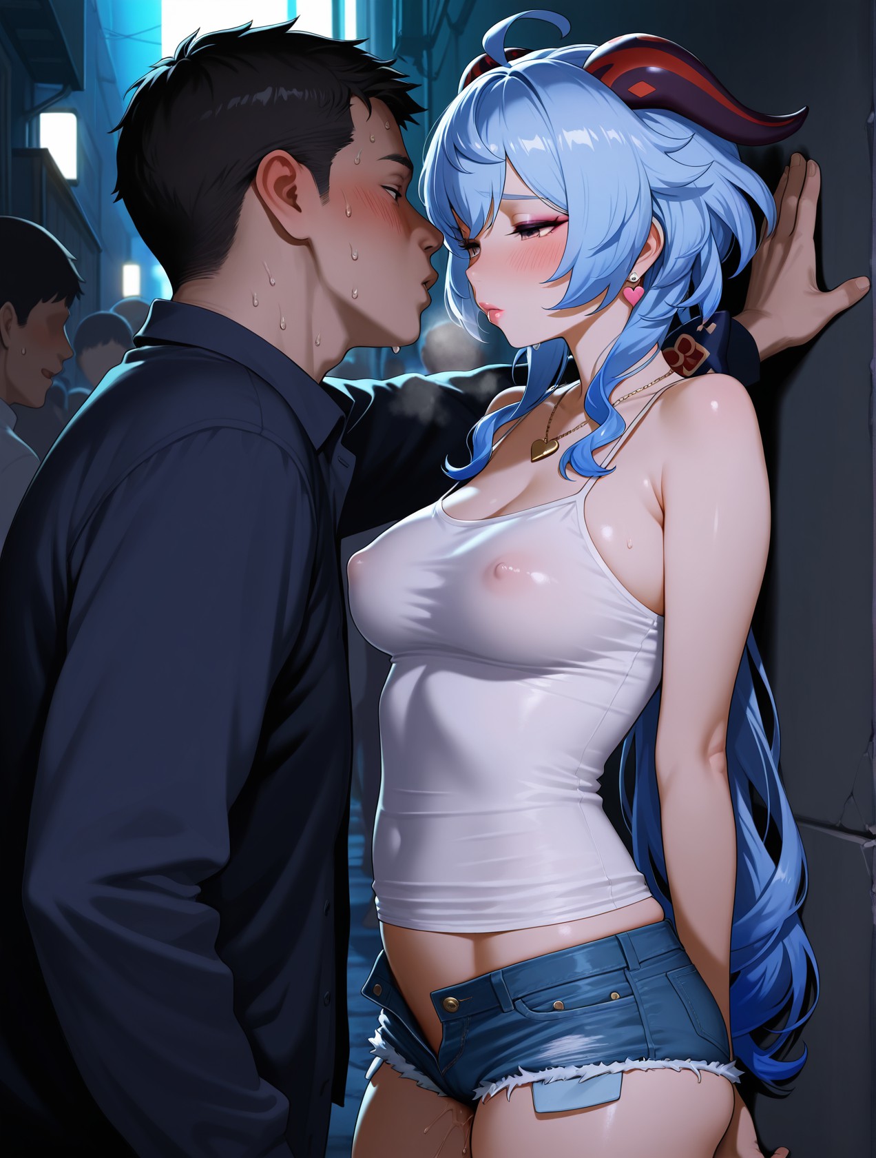 ganyu STREETWALKER 立ちんぼ page 26 featuring ganyu genshin impact parody - big penis bbm hentai manga - read online free