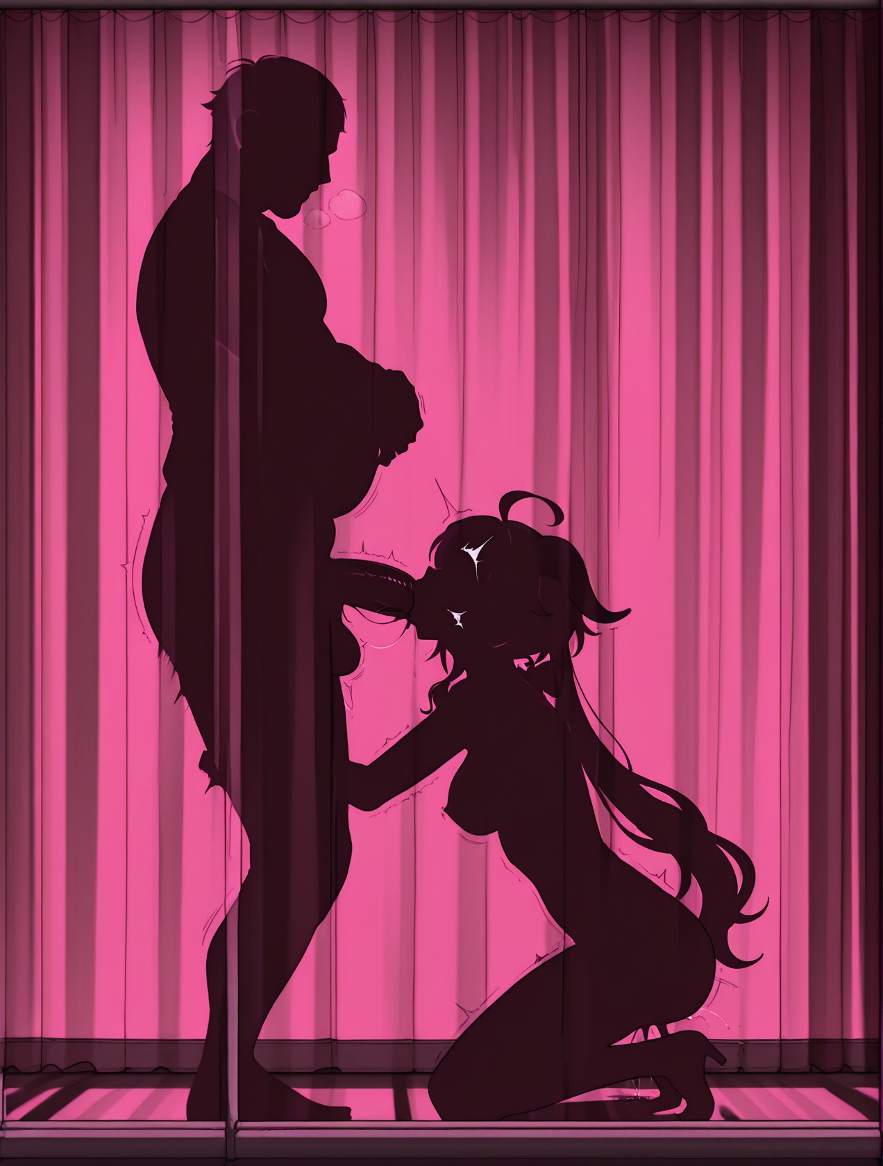 ganyu STREETWALKER 立ちんぼ page 72 featuring ganyu genshin impact parody - big penis very long hair hentai manga - read online free