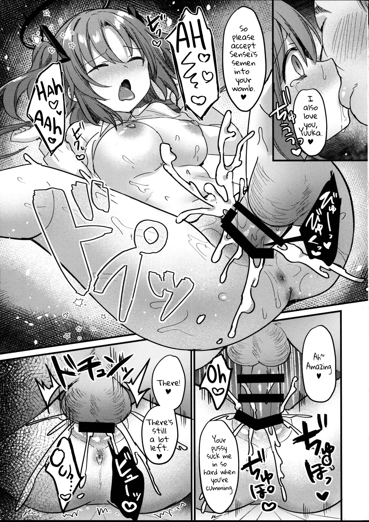 ENG-Chiune_Kimodebu Sugite Kivotos o Horoboshita Sensei ga Bessekaisen no Yuuka o NTR Ryoujoku suru Hon page 26 featuring yuuka hayase blue archive parody - netorare rough translation hentai manga - read online free