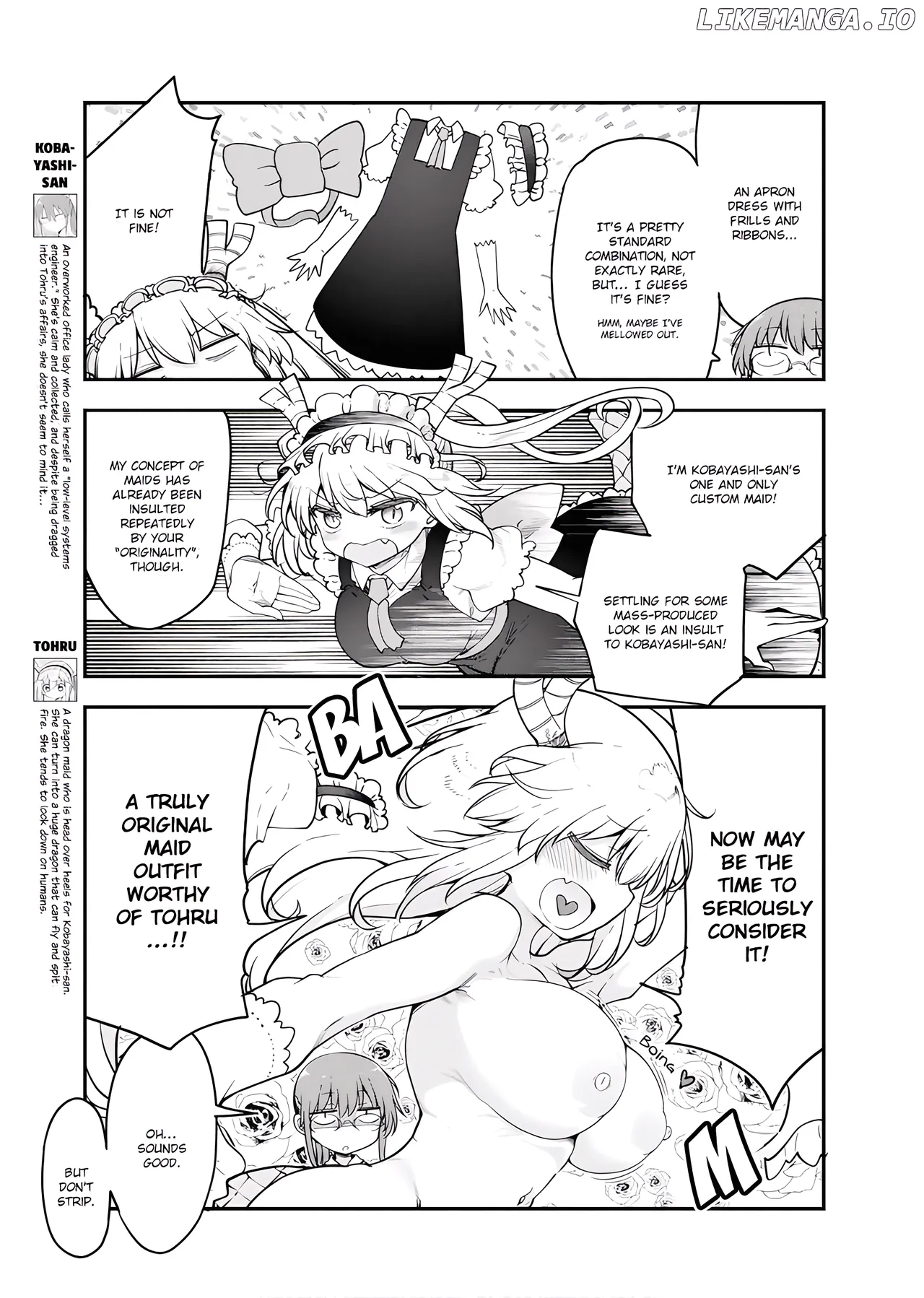 Kobayashi-san Chi No Maid Dragon - Fan Service Manga ecchi panels. page 22 featuring kobayashi kobayashi-san-chi no maid dragon parody - paizuri hentai manga - read online free