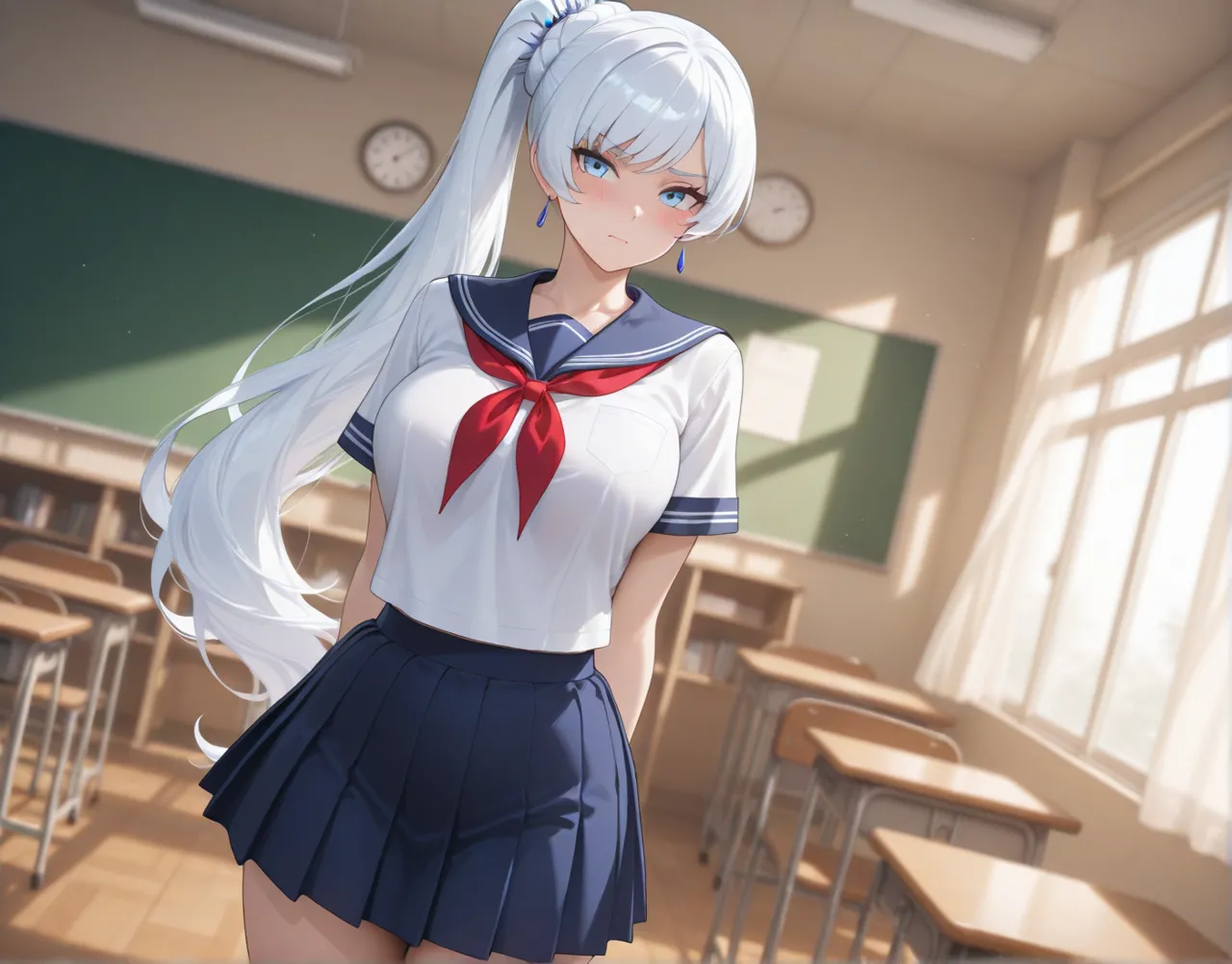 Weiss Schnee 238 pics page 13 featuring weiss schnee rwby parody - schoolgirl uniform nakadashi hentai manga - read online free