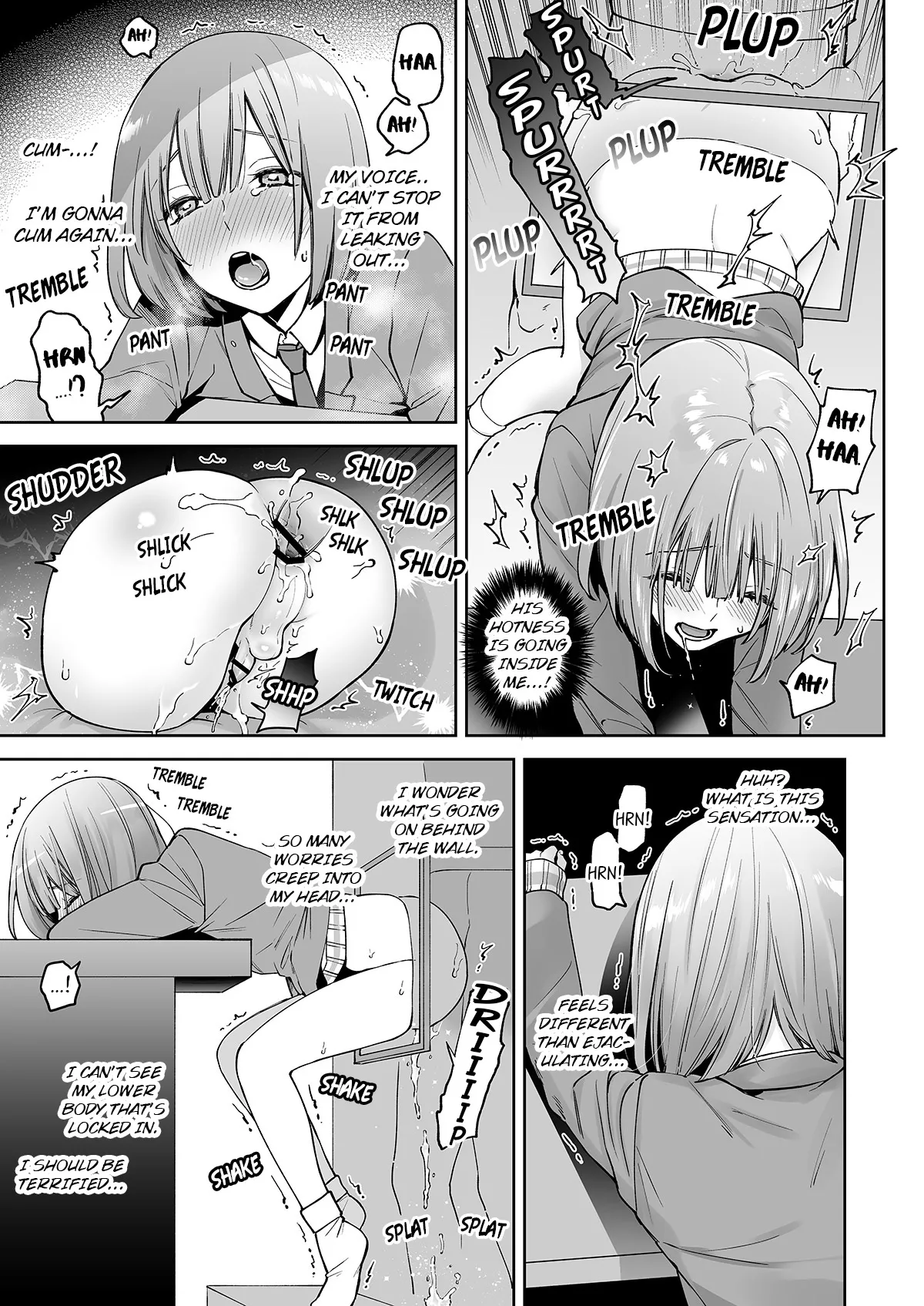 Page 14 of [ishita (Ishita)] Kabeshiri Beit-kun Hajimete no Taiken Nyuu Kabe | First Time Trial Entry as an Ass Wall Part-timer [English] [Digital]
