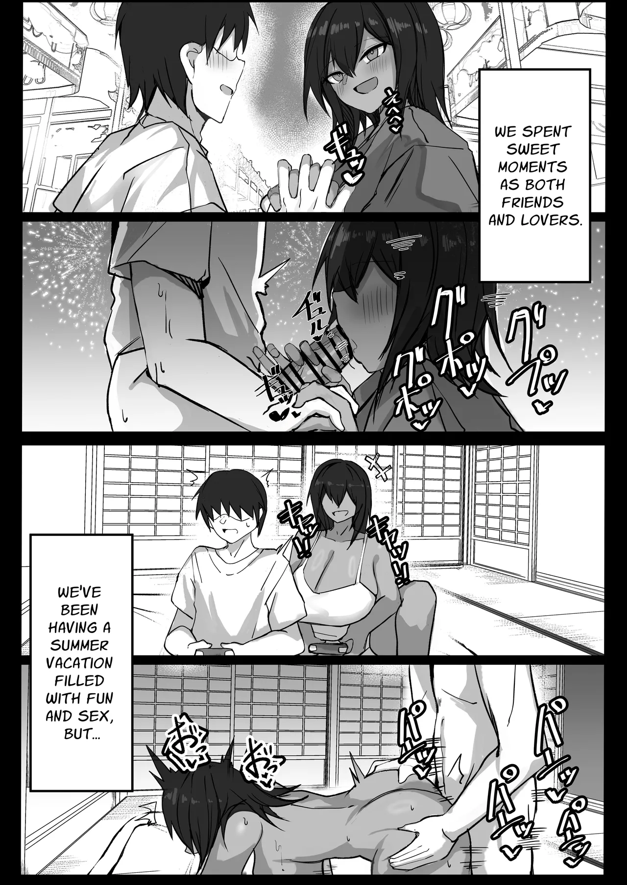 Page 22 of [Aoi Hoshi ni Maiorita Dark Angel] Mukashi Otoko dato Omotteta Kasshoku Bakunyuu Osananajimi to H Suru Hon Kouhen | Sex With My Tanned Busty Friend Who I Used To Think Was A Guy (Part 2) [English] [Solid Rose]