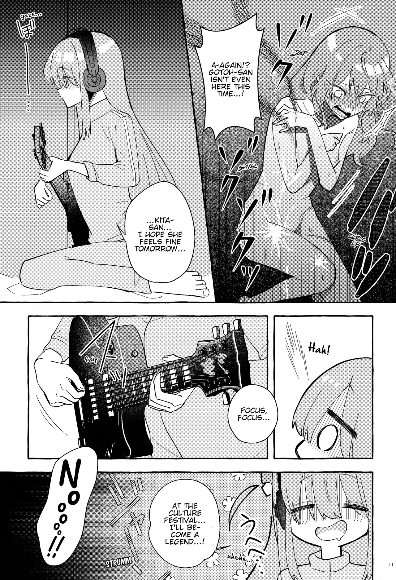 Kyoukankaku Guitar | Synesthetic Guitar page 12 featuring hitori gotou bocchi the rock parody - females only yuri hentai manga - read online free