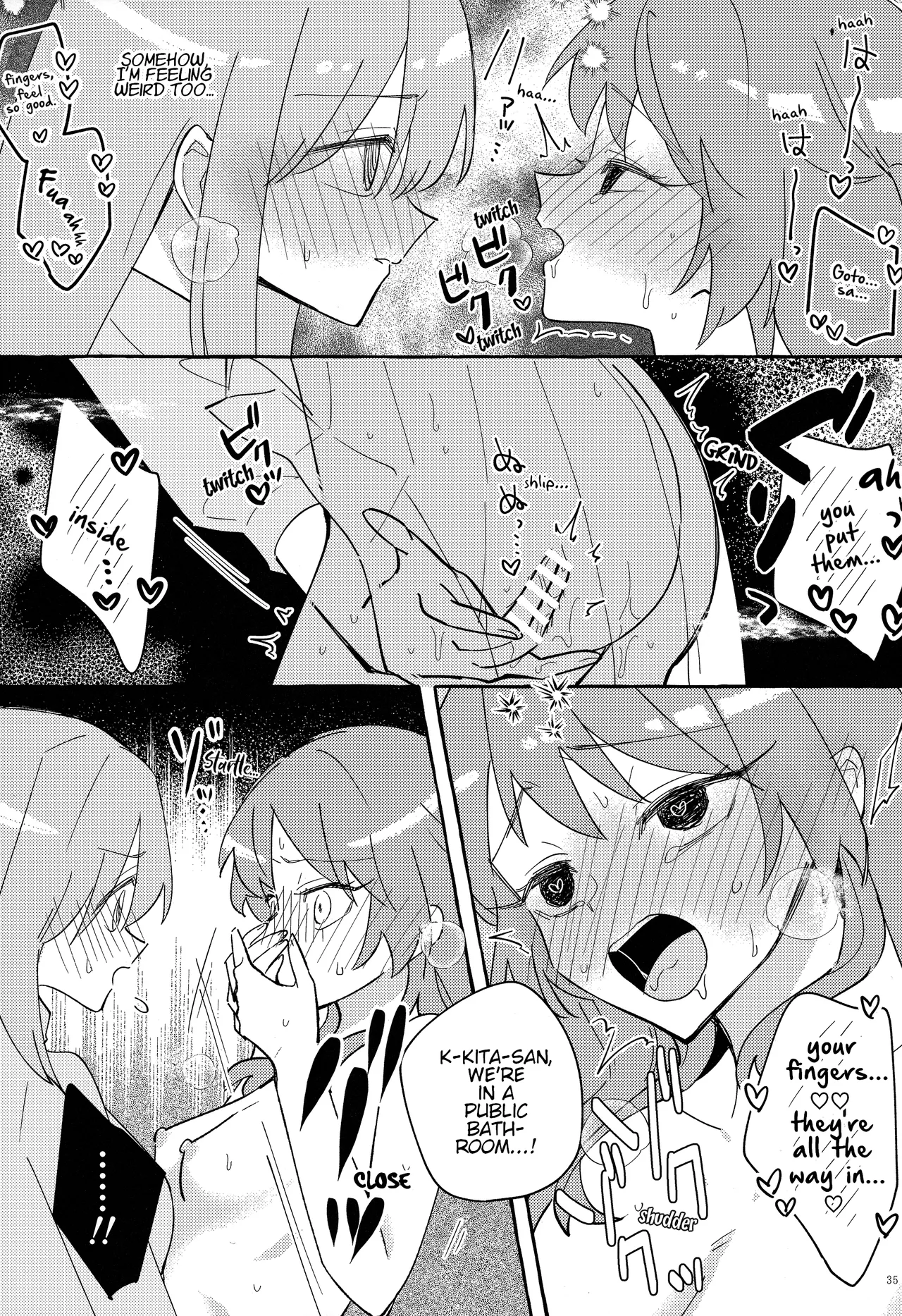 Kyoukankaku Guitar | Synesthetic Guitar page 36 featuring hitori gotou bocchi the rock parody - females only yuri hentai manga - read online free