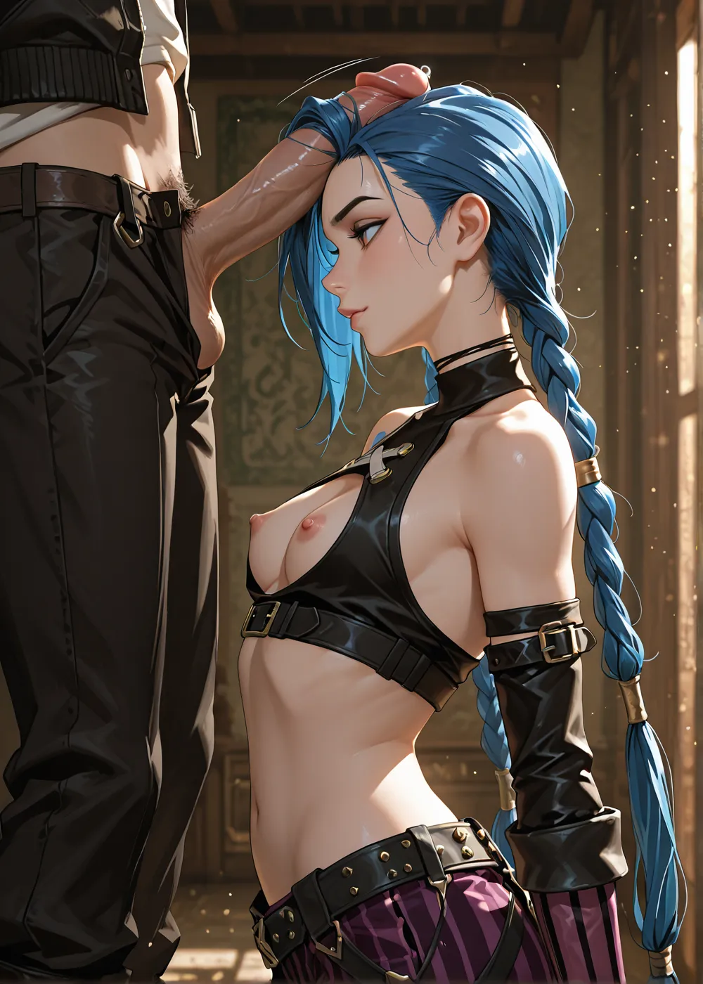 arcane jinx page 105 featuring jinx league of legends parody - uncensored nakadashi hentai manga - read online free