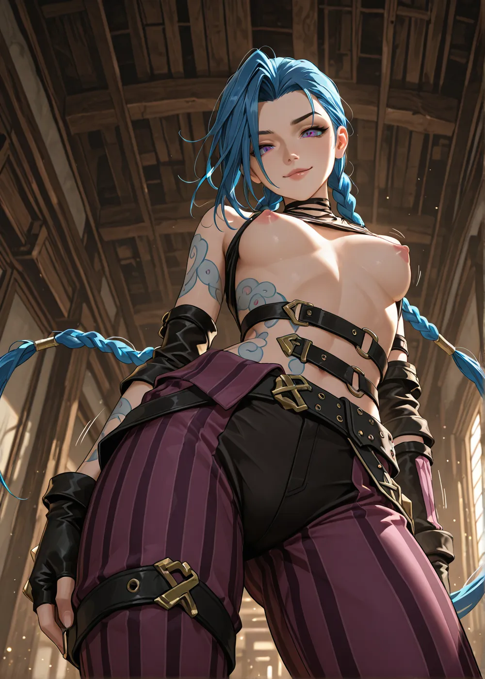 arcane jinx page 12 featuring jinx league of legends parody - uncensored nakadashi hentai manga - read online free