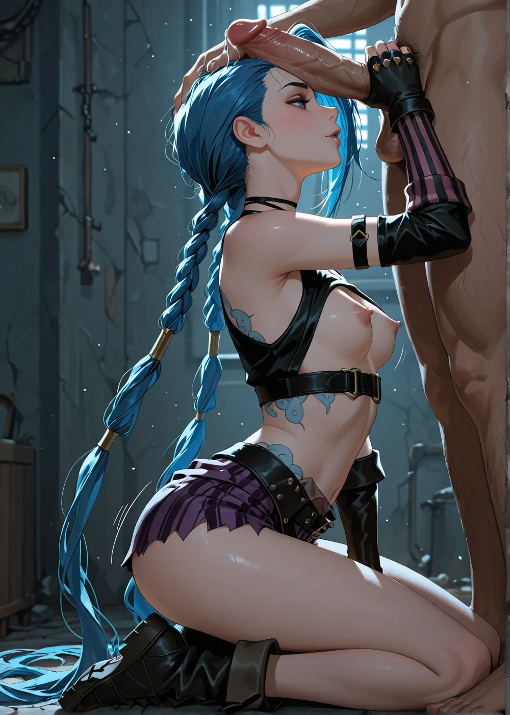 arcane jinx page 120 featuring jinx league of legends parody - sole female nakadashi hentai manga - read online free