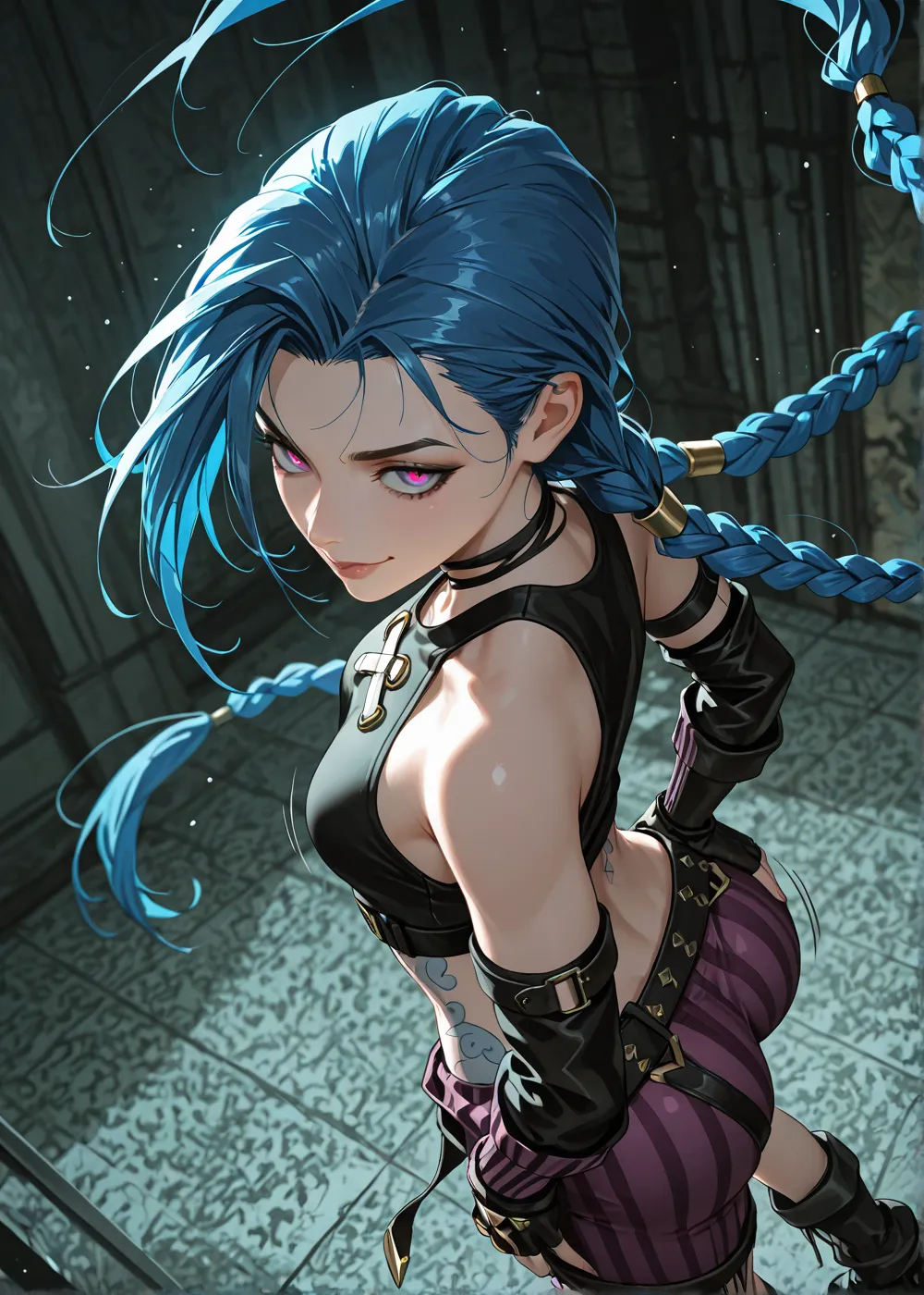 arcane jinx page 37 featuring jinx league of legends parody - uncensored nakadashi hentai manga - read online free