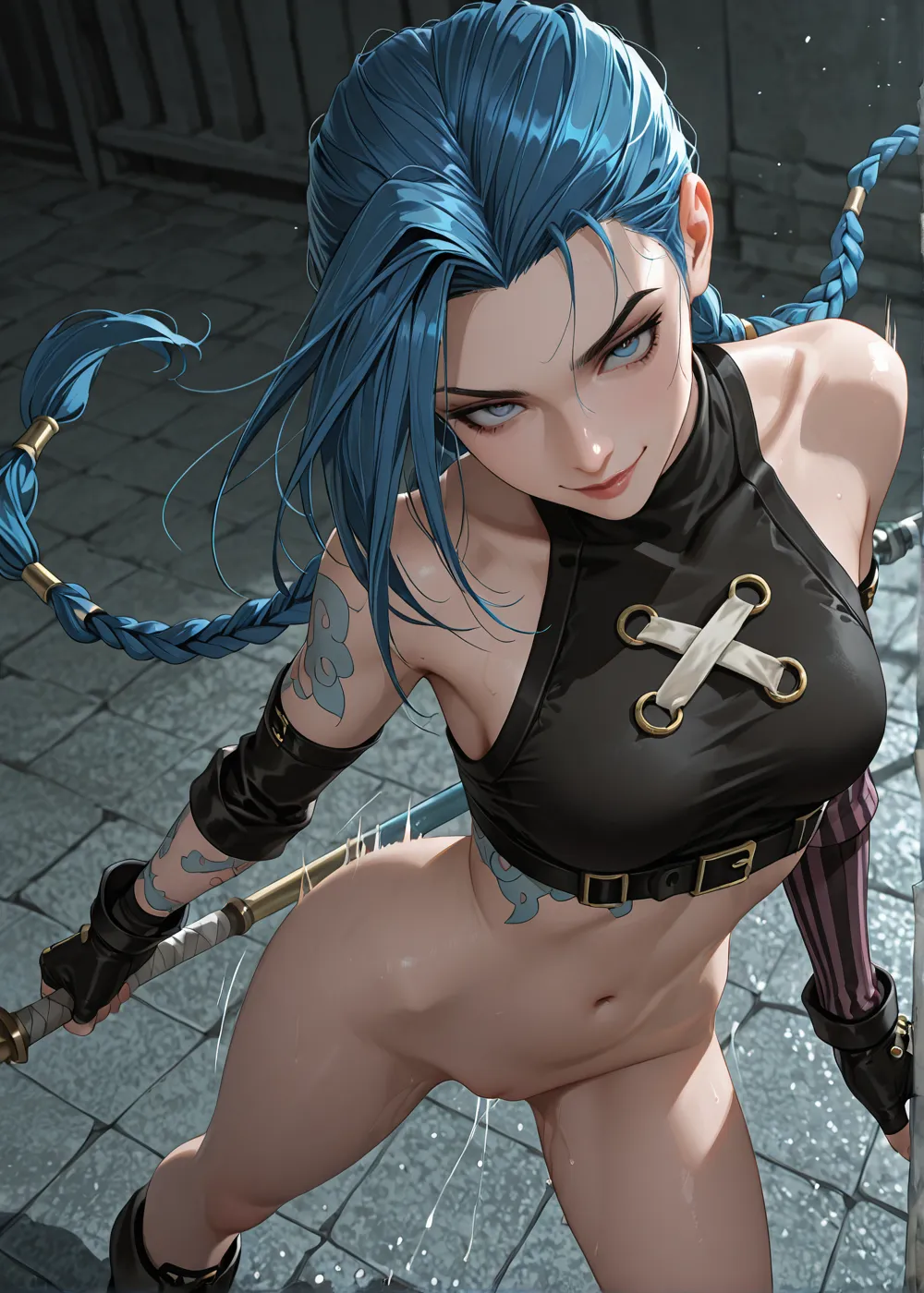 arcane jinx page 38 featuring jinx league of legends parody - sole female nakadashi hentai manga - read online free