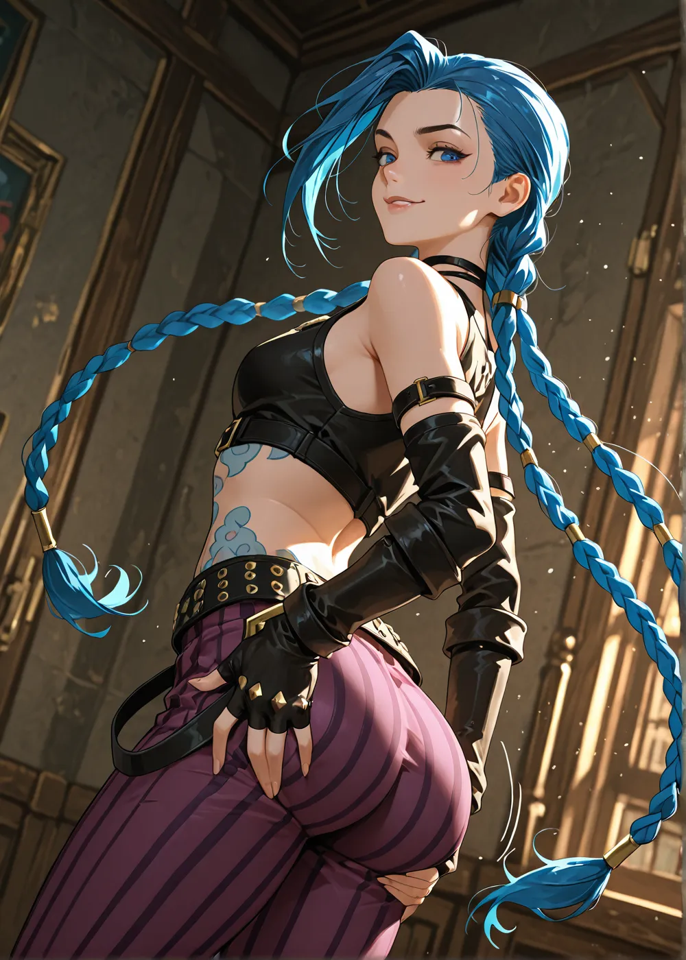 arcane jinx page 54 featuring jinx league of legends parody - sole female nakadashi hentai manga - read online free