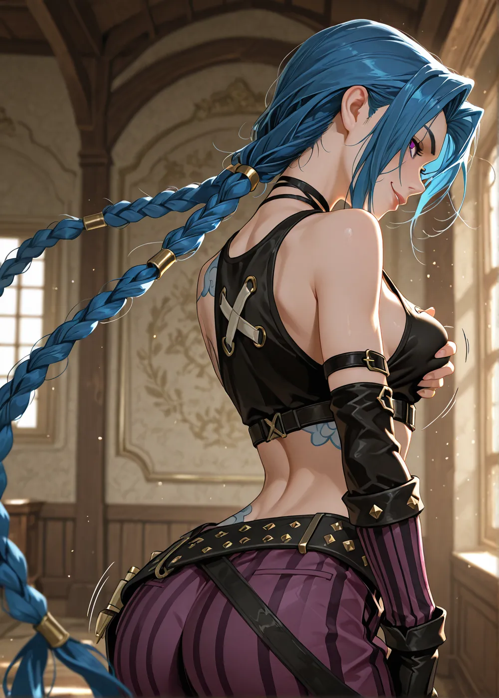 arcane jinx page 57 featuring jinx league of legends parody - sole female nakadashi hentai manga - read online free