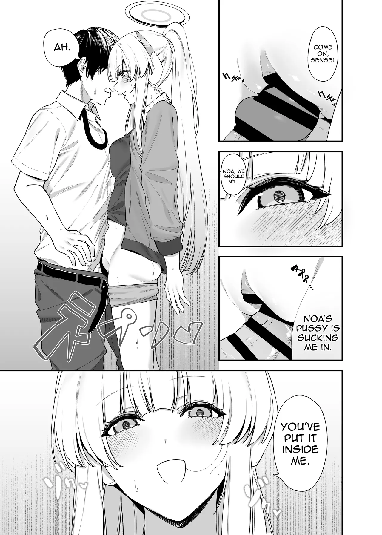 Sensei OJikan Itadakimasu Ne | I'll be taking a moment of your time, Sensei. page 18 featuring sensei blue archive parody - sole female sole male hentai manga - read online free