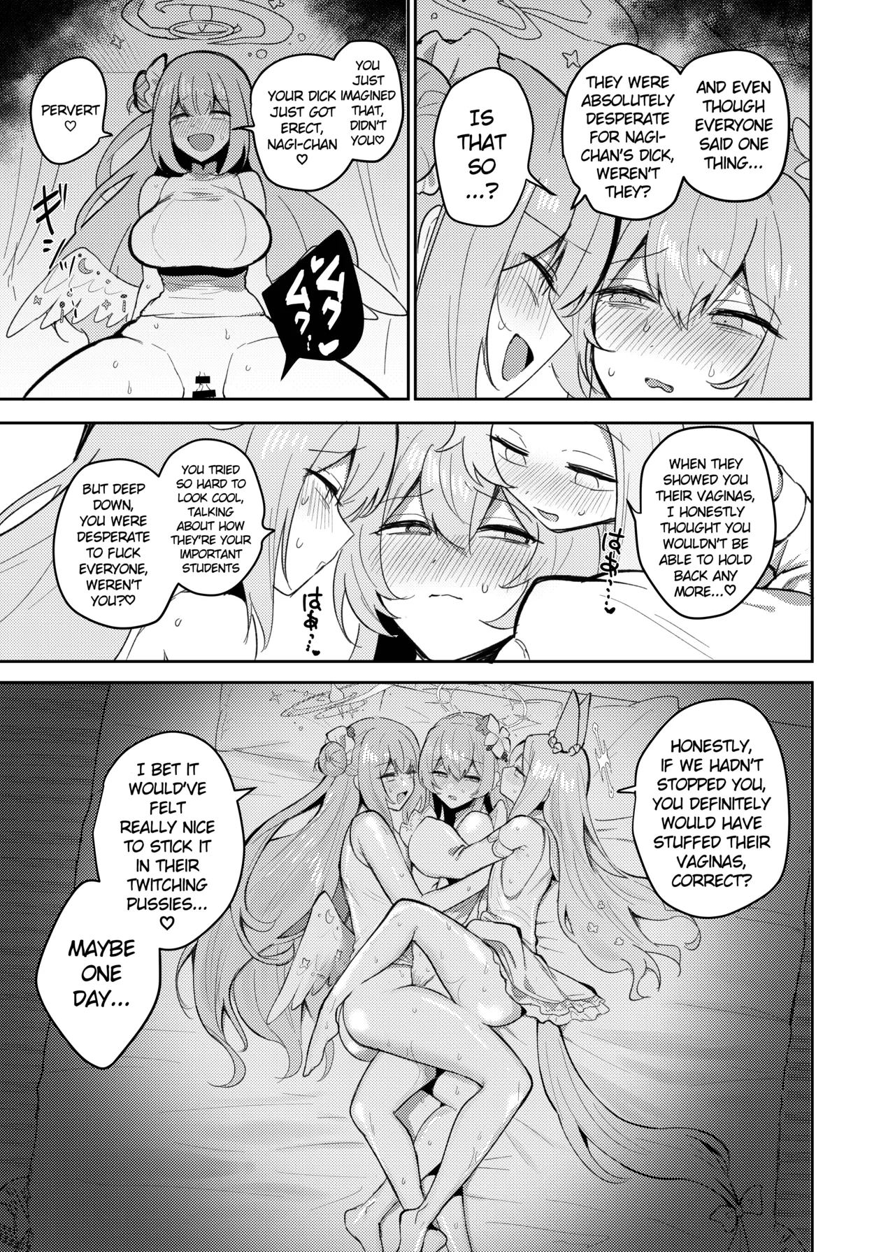 Futanari Tea Party Dosukebe Colosseum Nagisa VS Sisterhood + Kyuugo Kishidan page 26 featuring hinata wakaba blue archive parody - futanari big breasts hentai manga - read online free